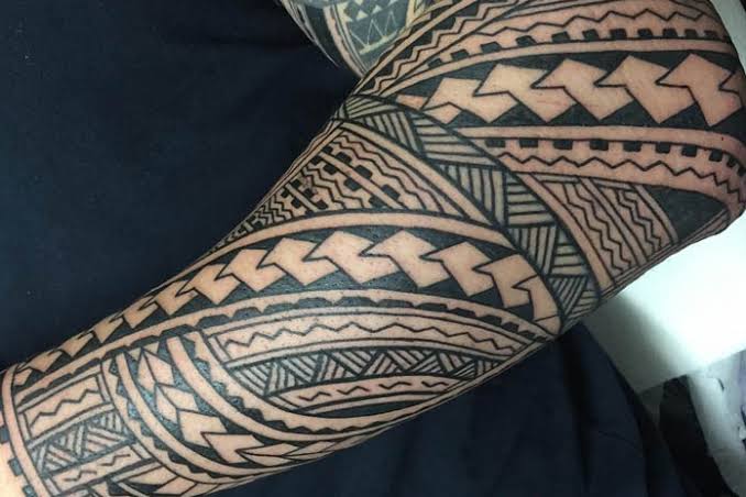 traditional african tribal tattoo