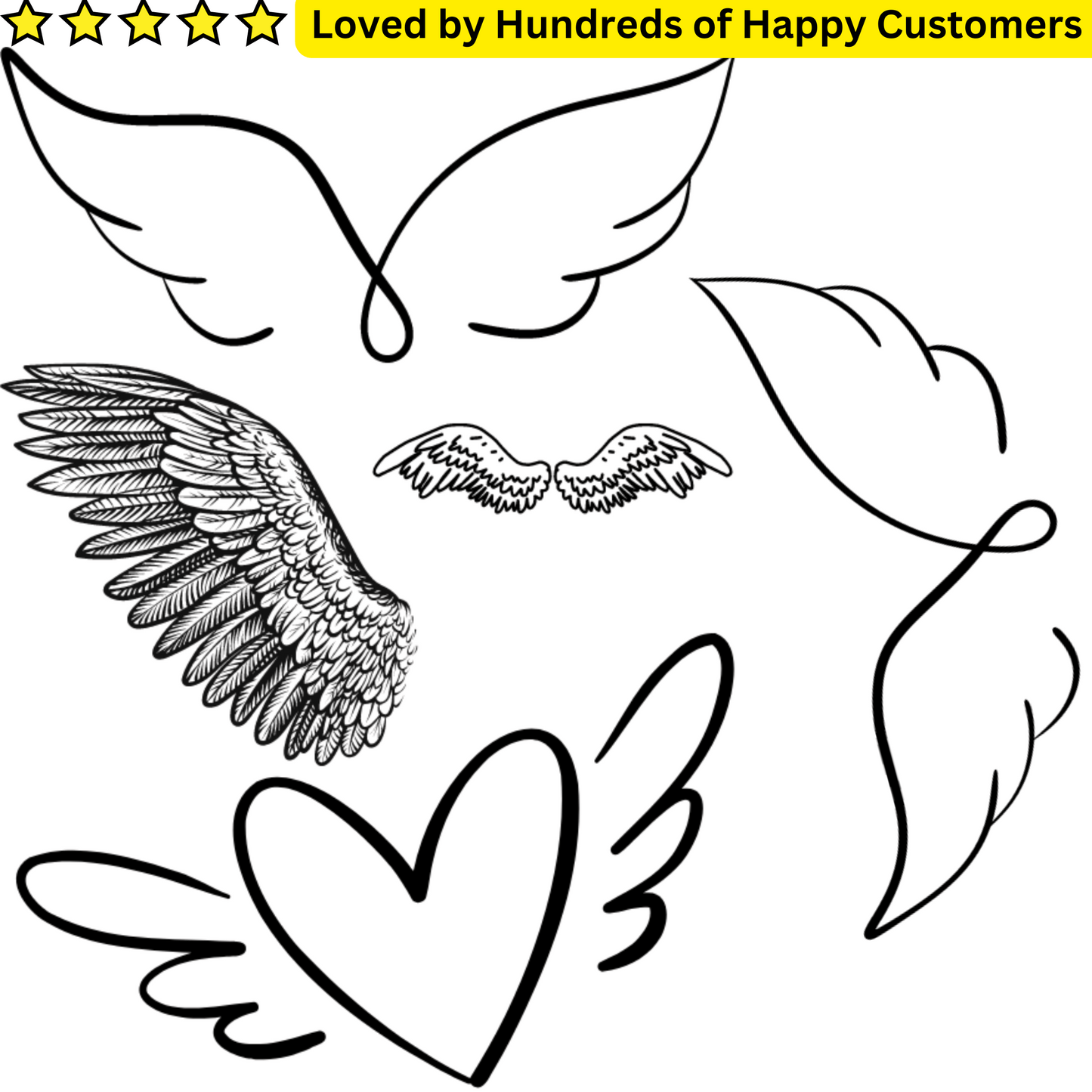 Unisex Wing Tattoo Ideas