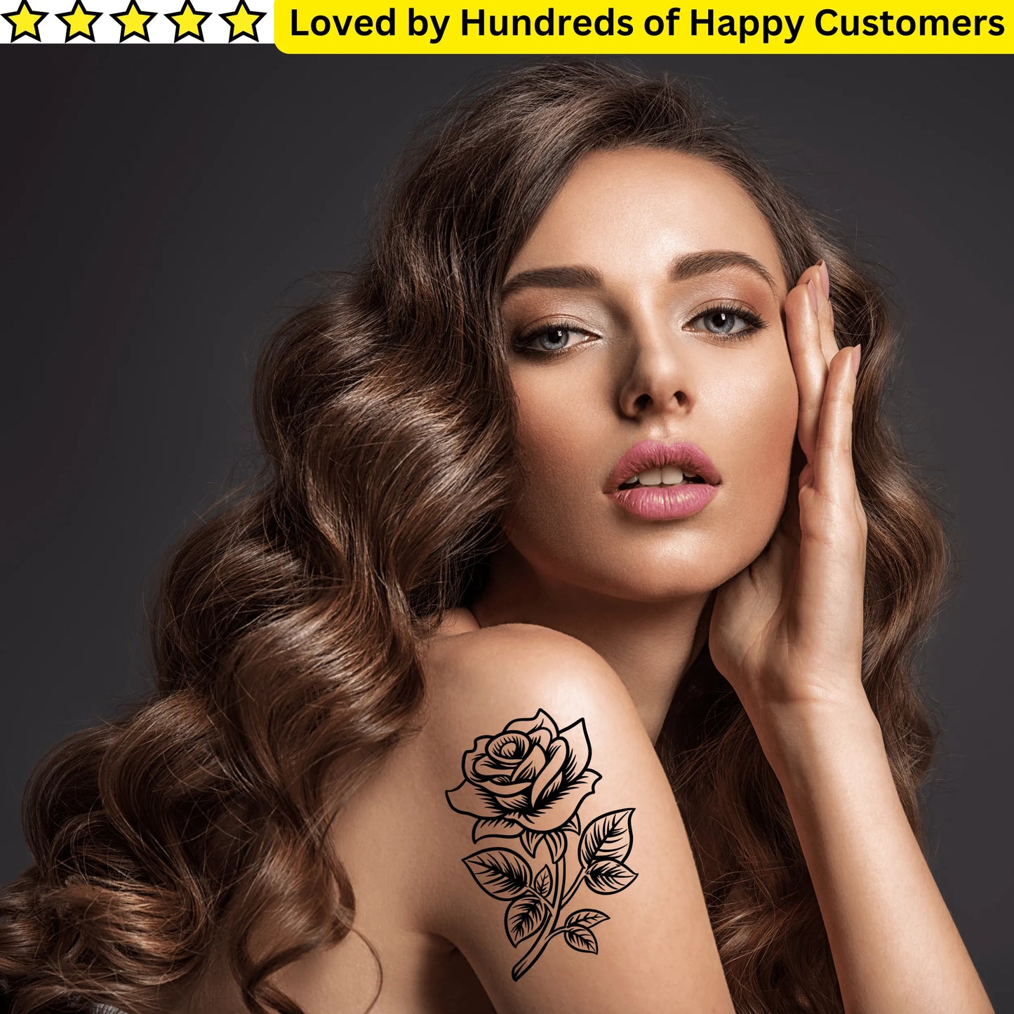 Men's Tattoos Arm - Effortless Roses