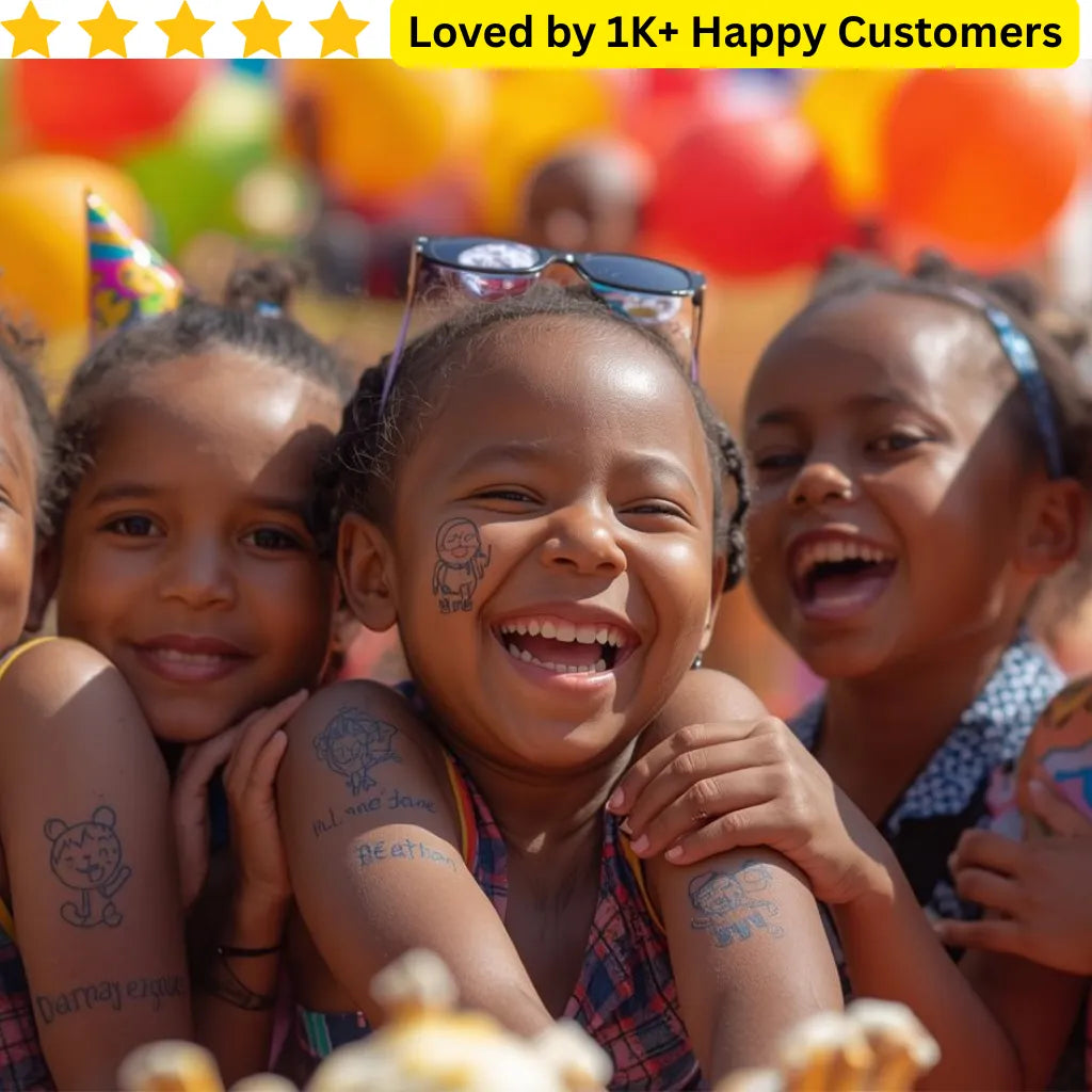 Custom Temporary Tattoos for Kids – Print in SA