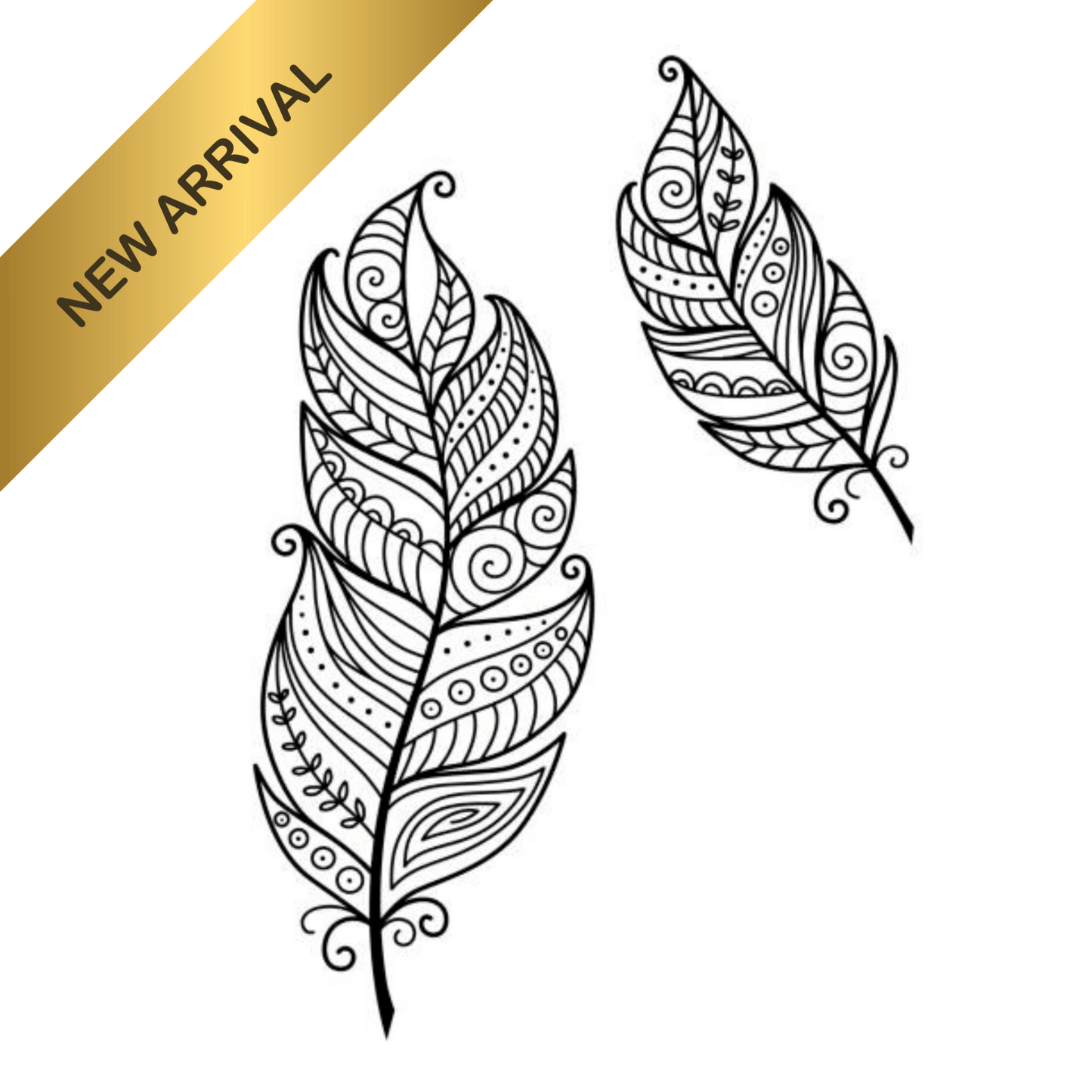 Temporary Tattoos East London - Feathers