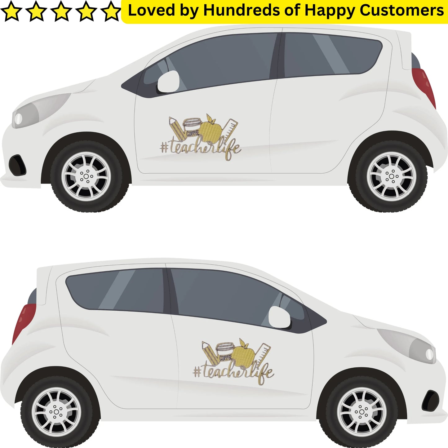 Car Stickers Cape Town - Teacher Life Decal