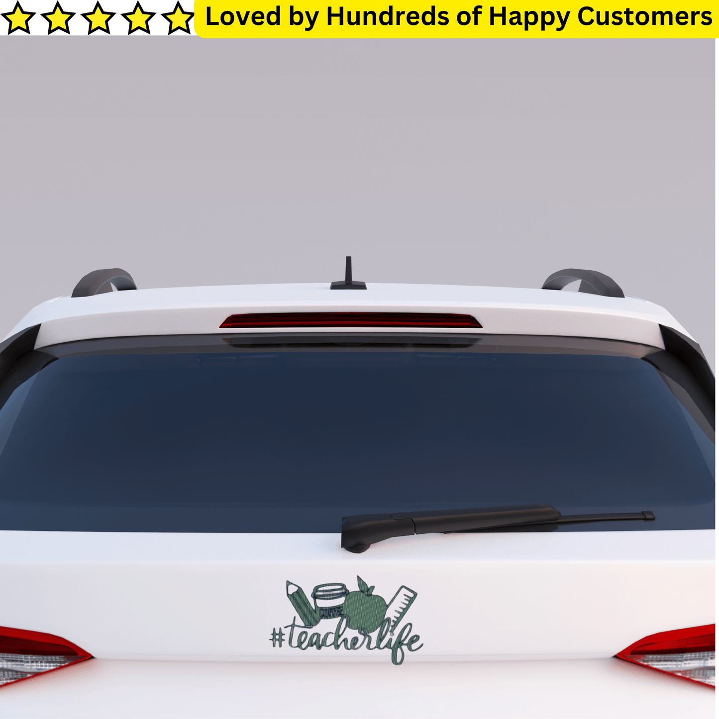 Car Stickers Cape Town - Teacher Life Decal