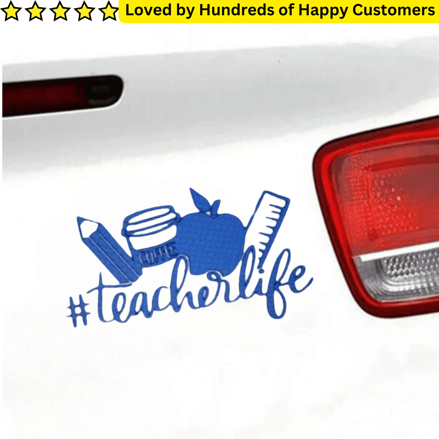 Car Stickers Cape Town - Teacher Life Decal