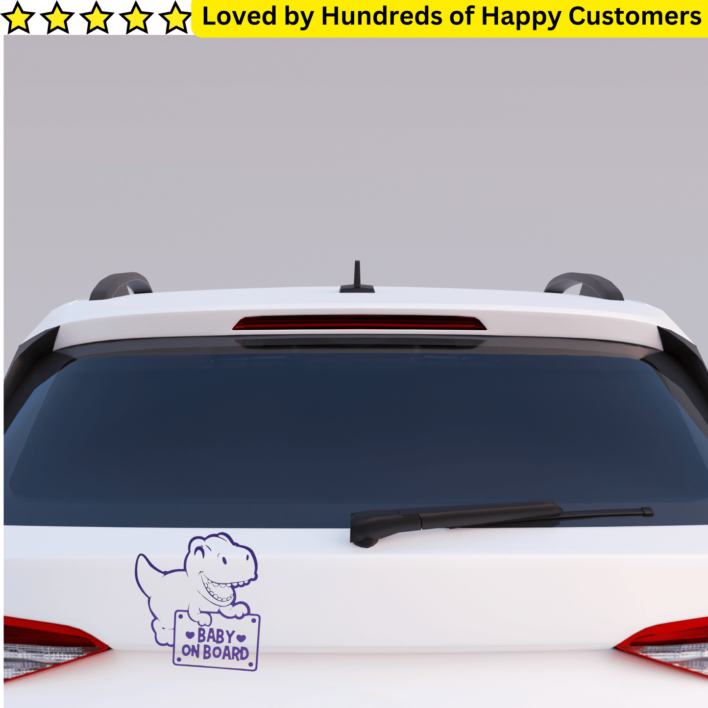 Car Stickers South Africa - Cute Baby On Board Sticker