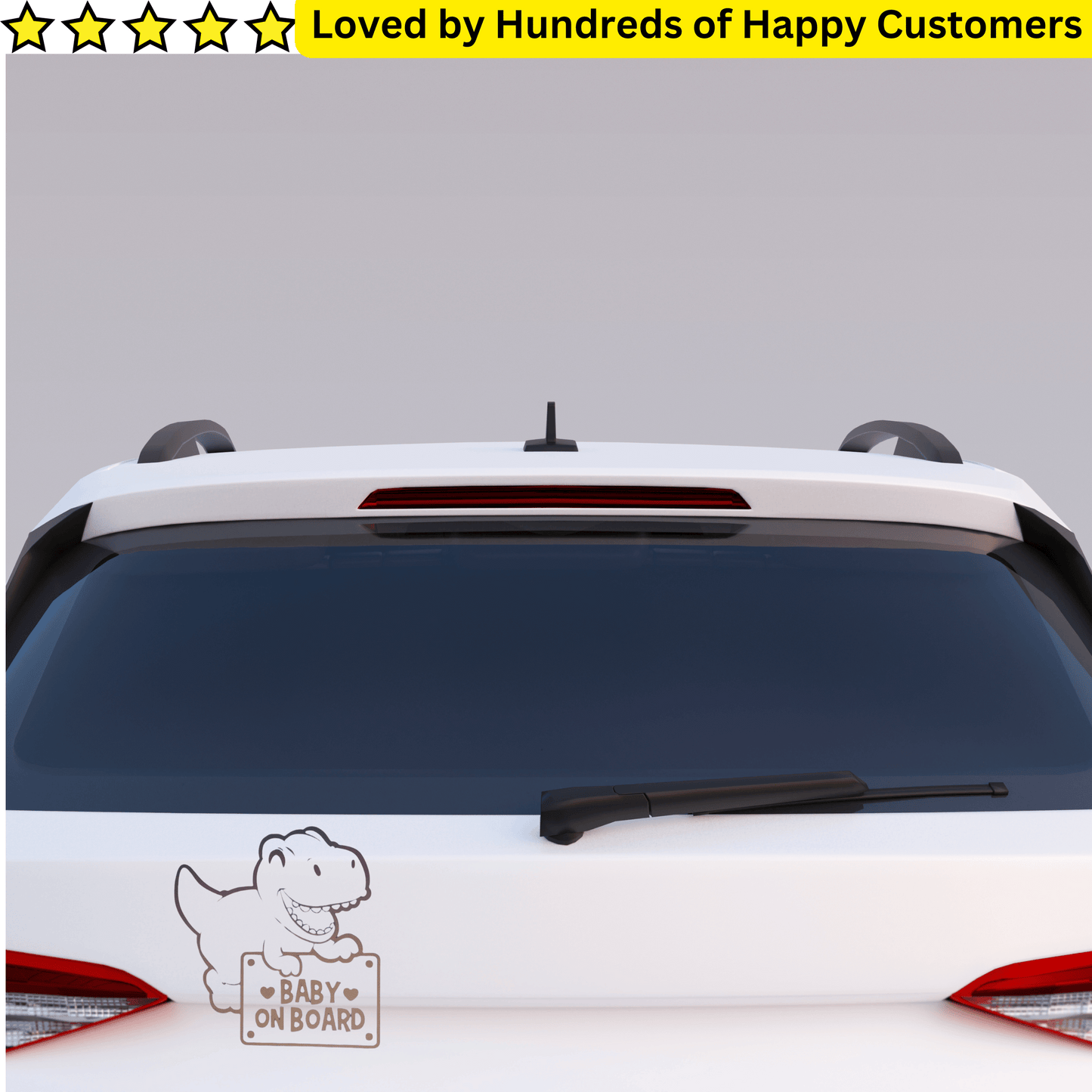 Car Stickers South Africa - Cute Baby On Board Sticker