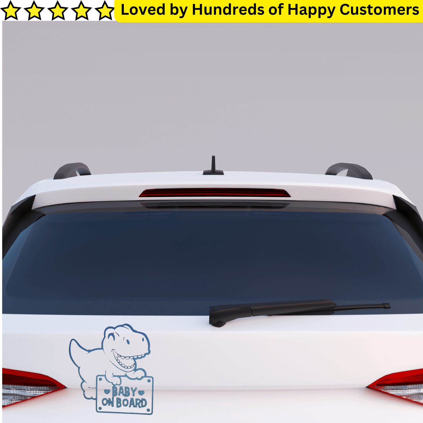 Car Stickers South Africa - Cute Baby On Board Sticker