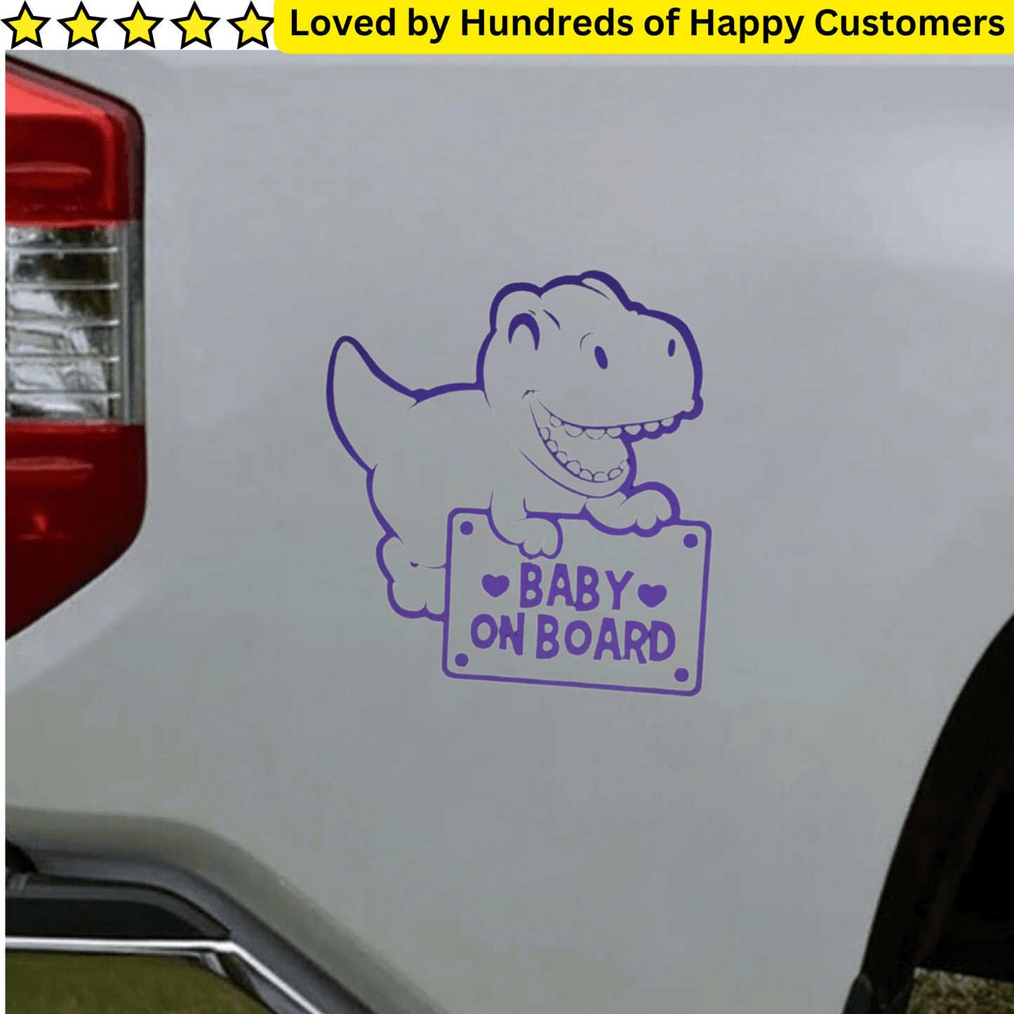 Car Stickers South Africa - Cute Baby On Board Sticker