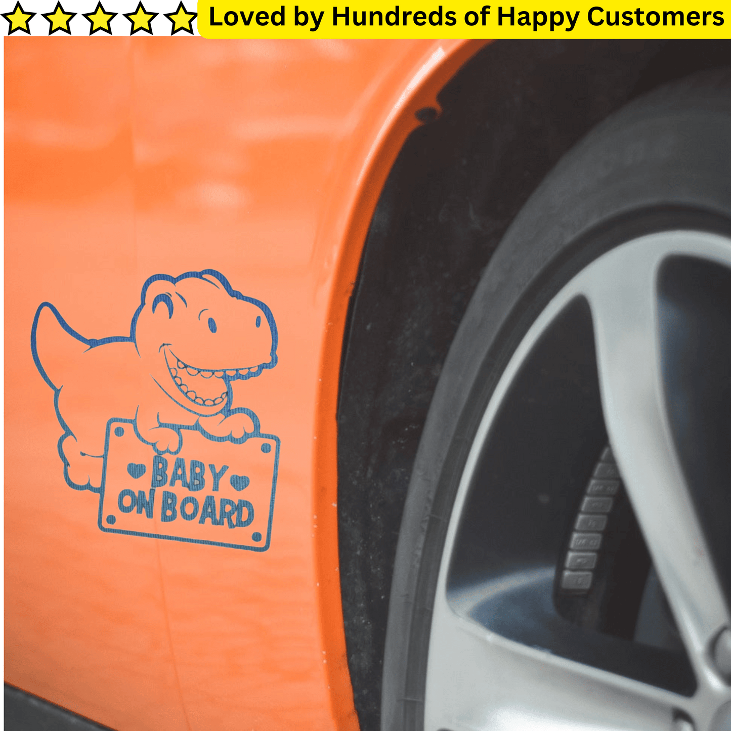 Car Stickers South Africa - Cute Baby On Board Sticker