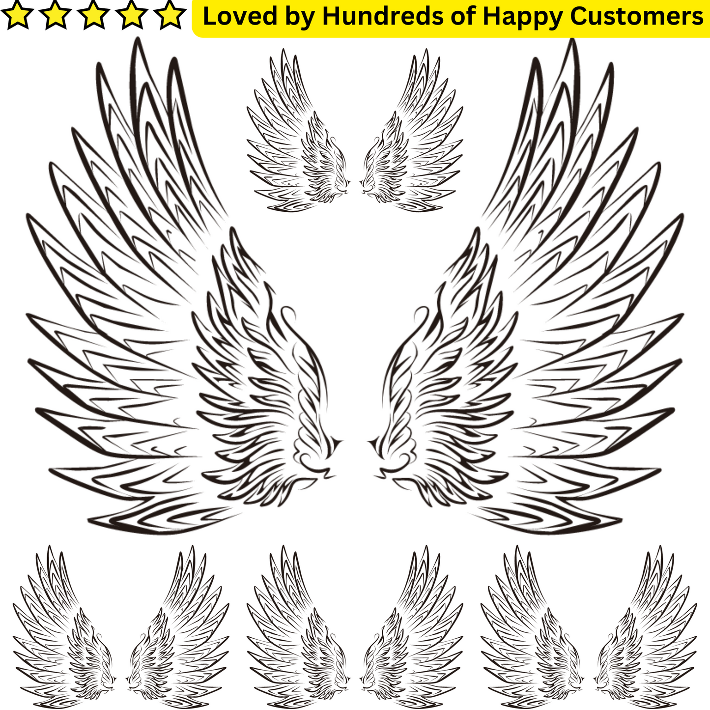 Tattoo Wings Back