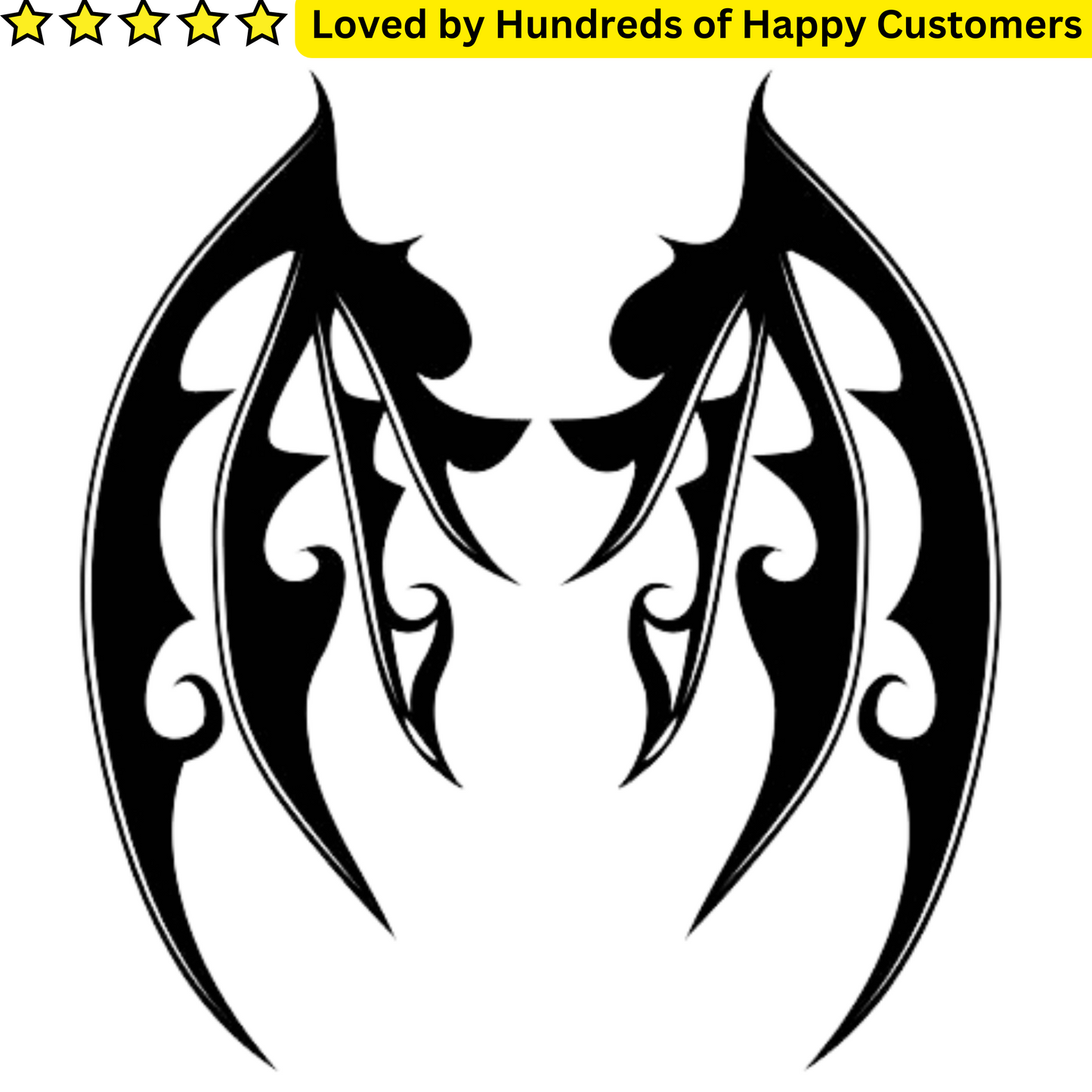 Chest Tattoos Wings - Tribal