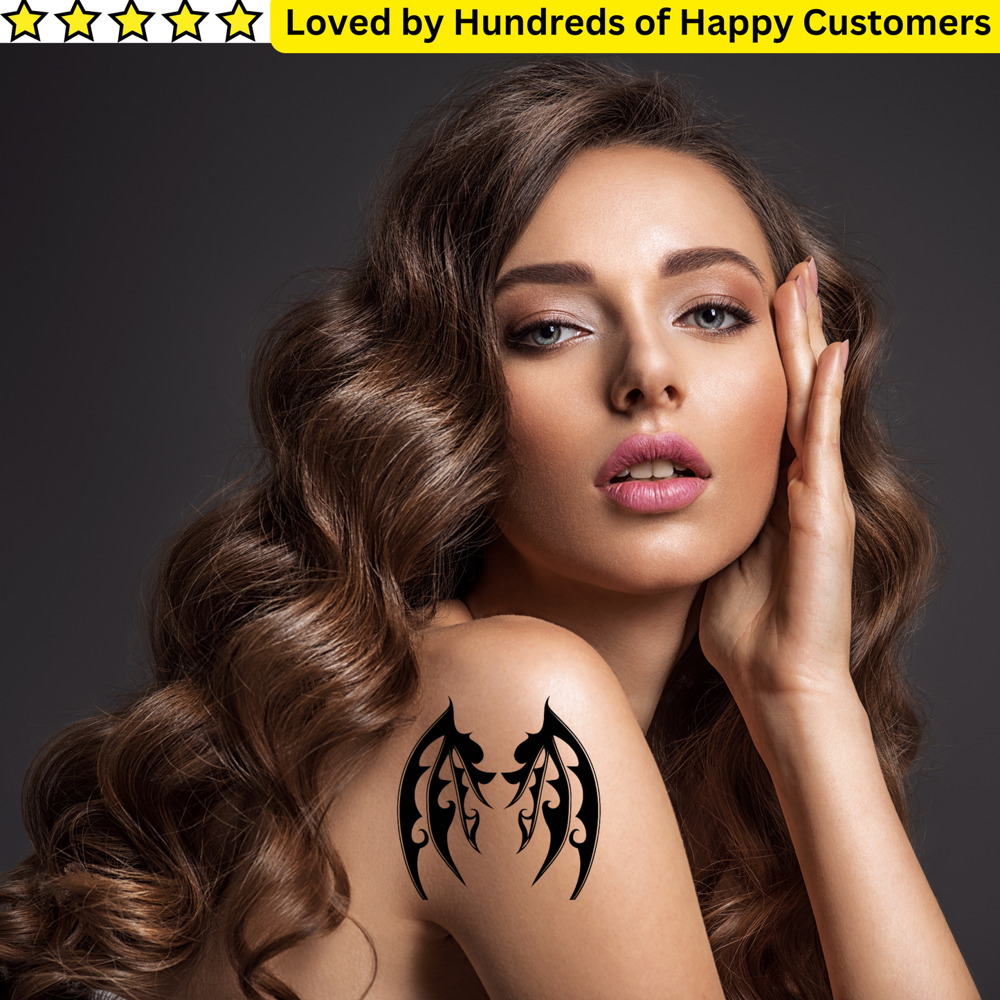 Chest Tattoos Wings - Tribal