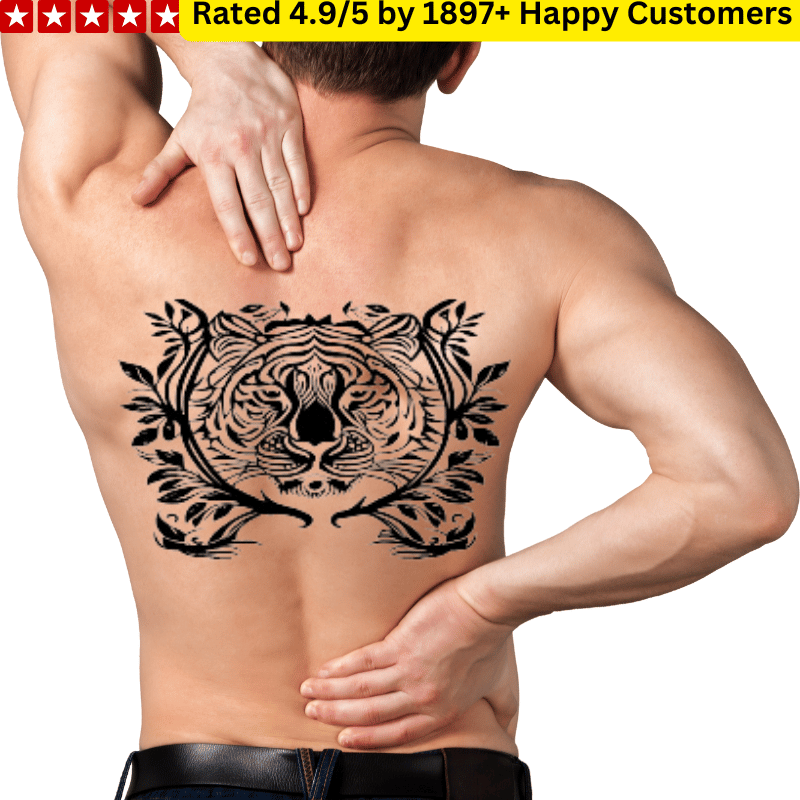TeMaRo 1 X A4 Tattoo Like Stickers