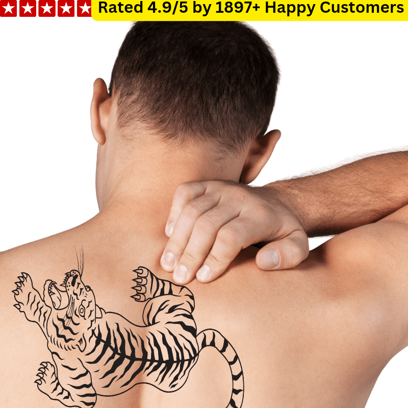 TeMaRo 1 X A4 Tattoo Like Stickers
