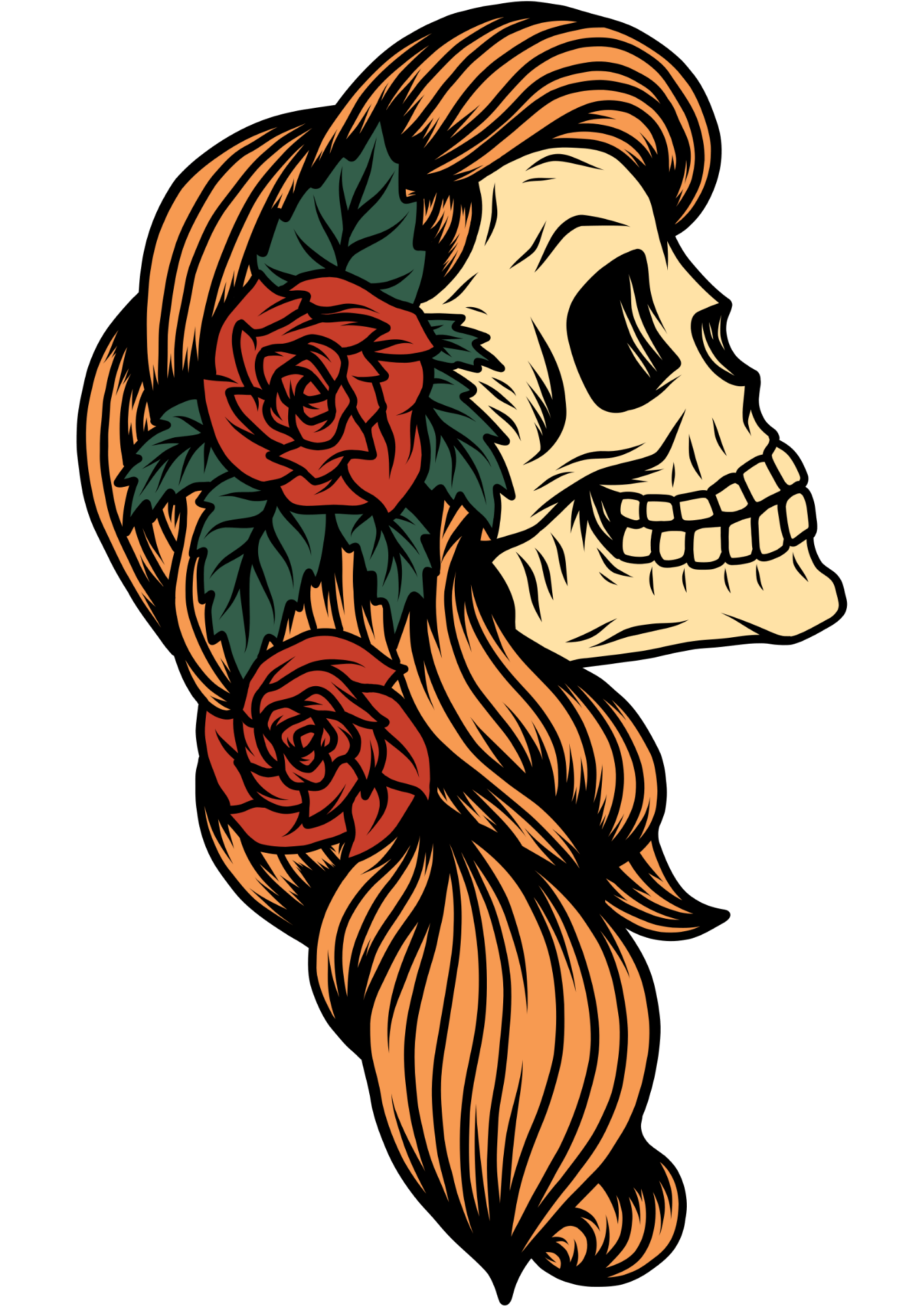 TeMaRo™ A4 - 1 Copy Halloween Party Temp Tattoo for Women