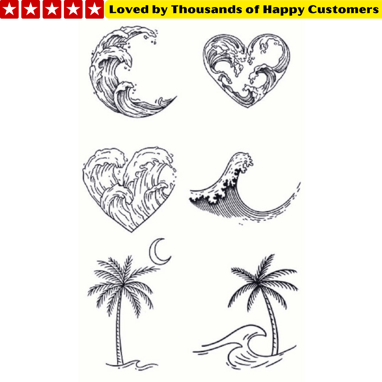 TeMaRo™ Beach Tattoos