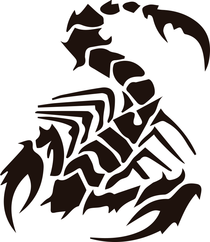 TeMaRo™ Car Sticker Vinyl - Scorpion