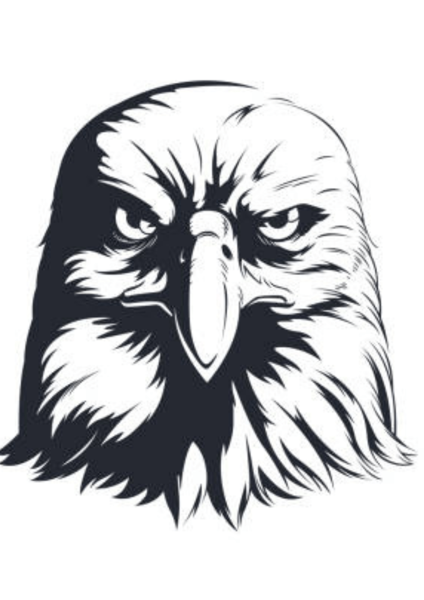 TeMaRo™ Chest Tattoos Eagle