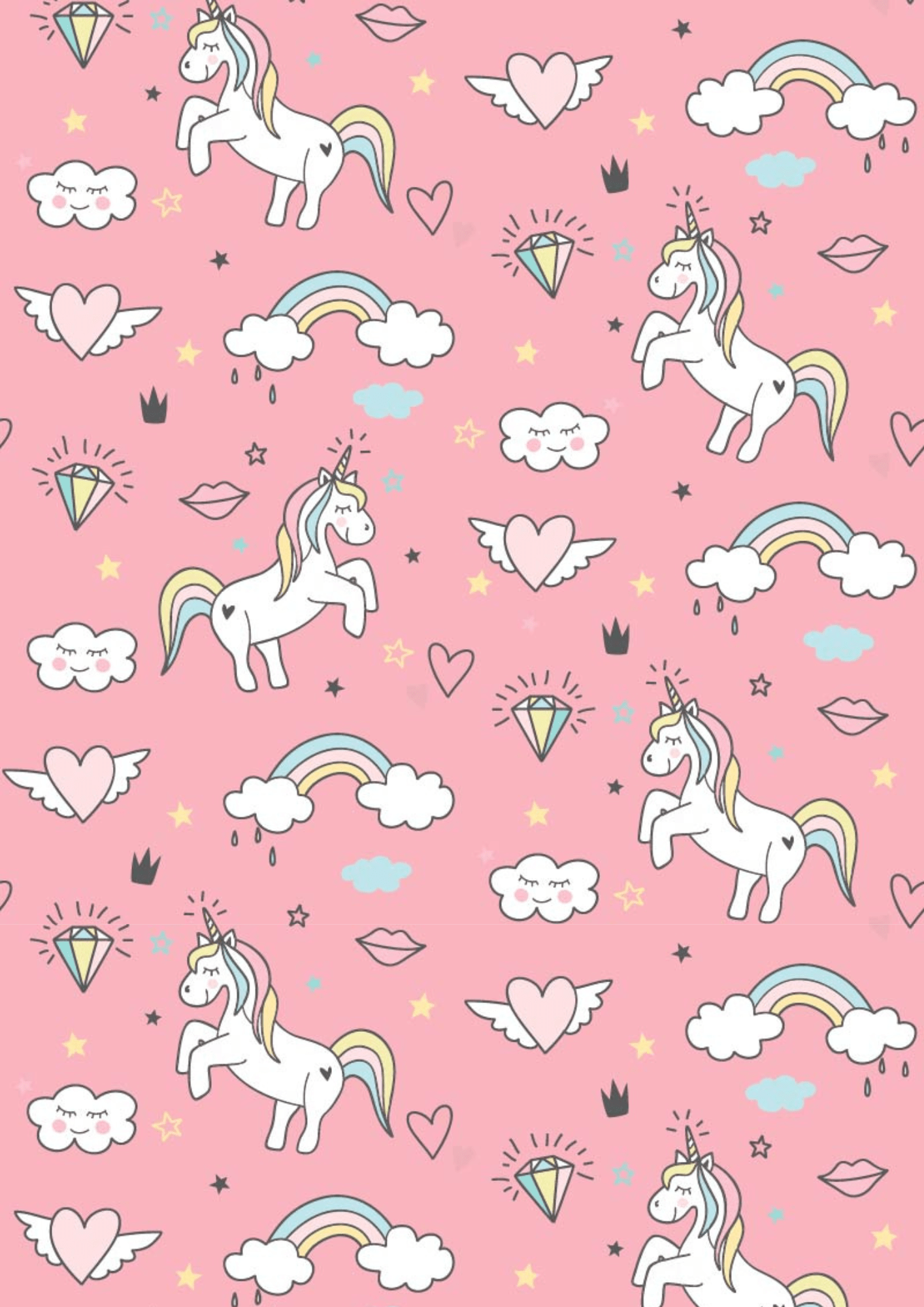 TeMaRo™ Cute Unicorn Tattoo - Kids Party