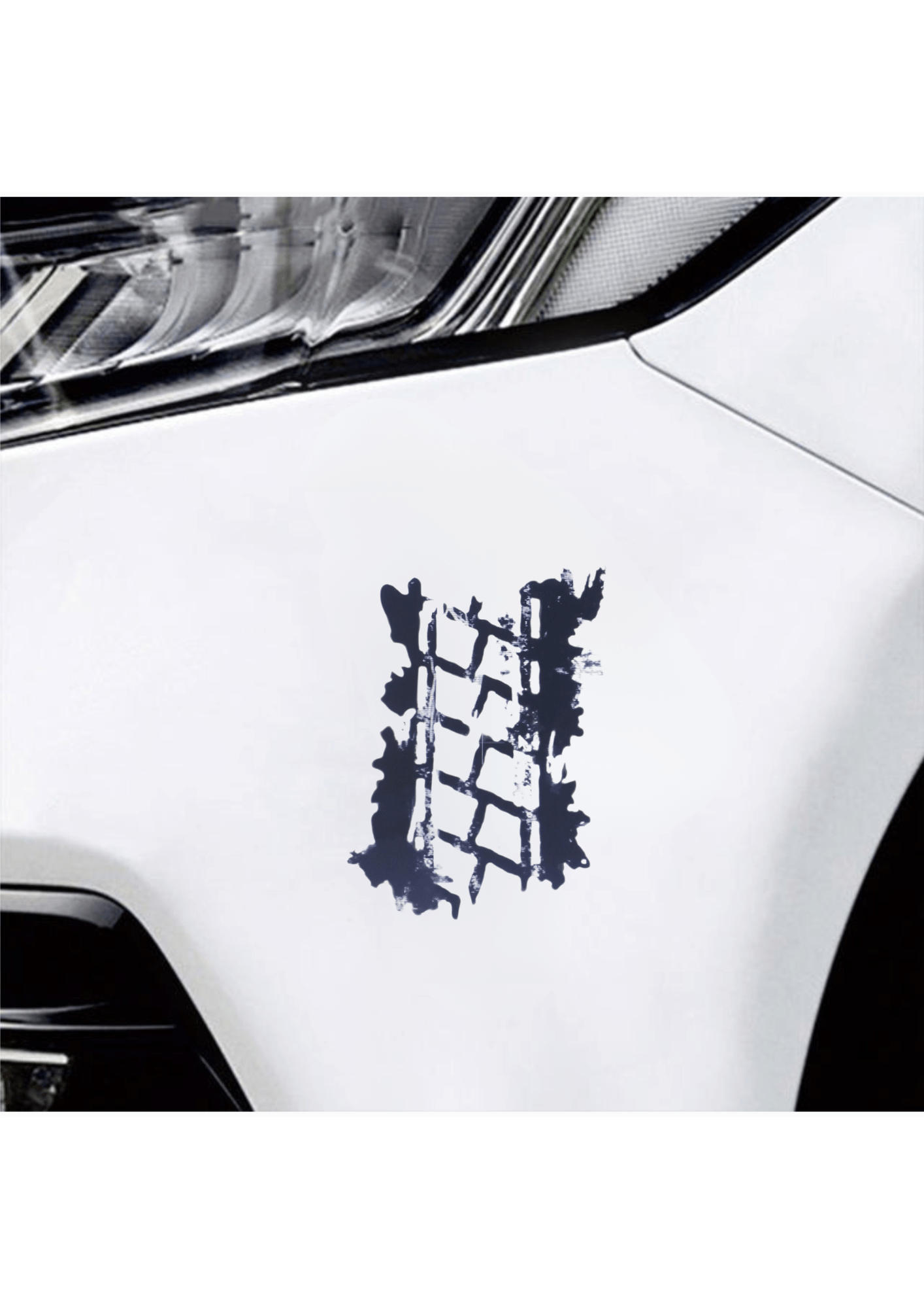 TeMaRo™ Decals Vehicle - Off Road Tyre Marks