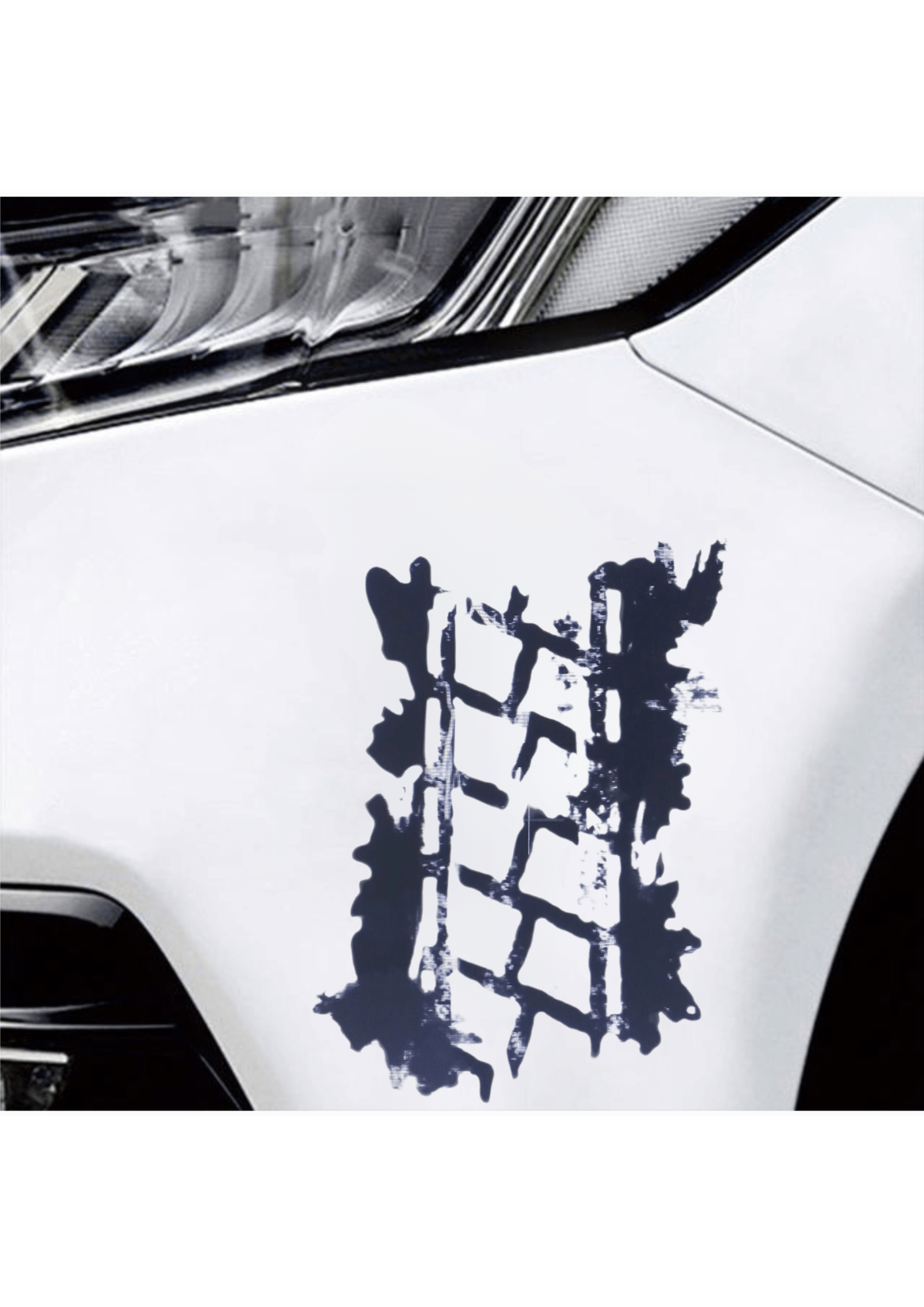 TeMaRo™ Decals Vehicle - Off Road Tyre Marks