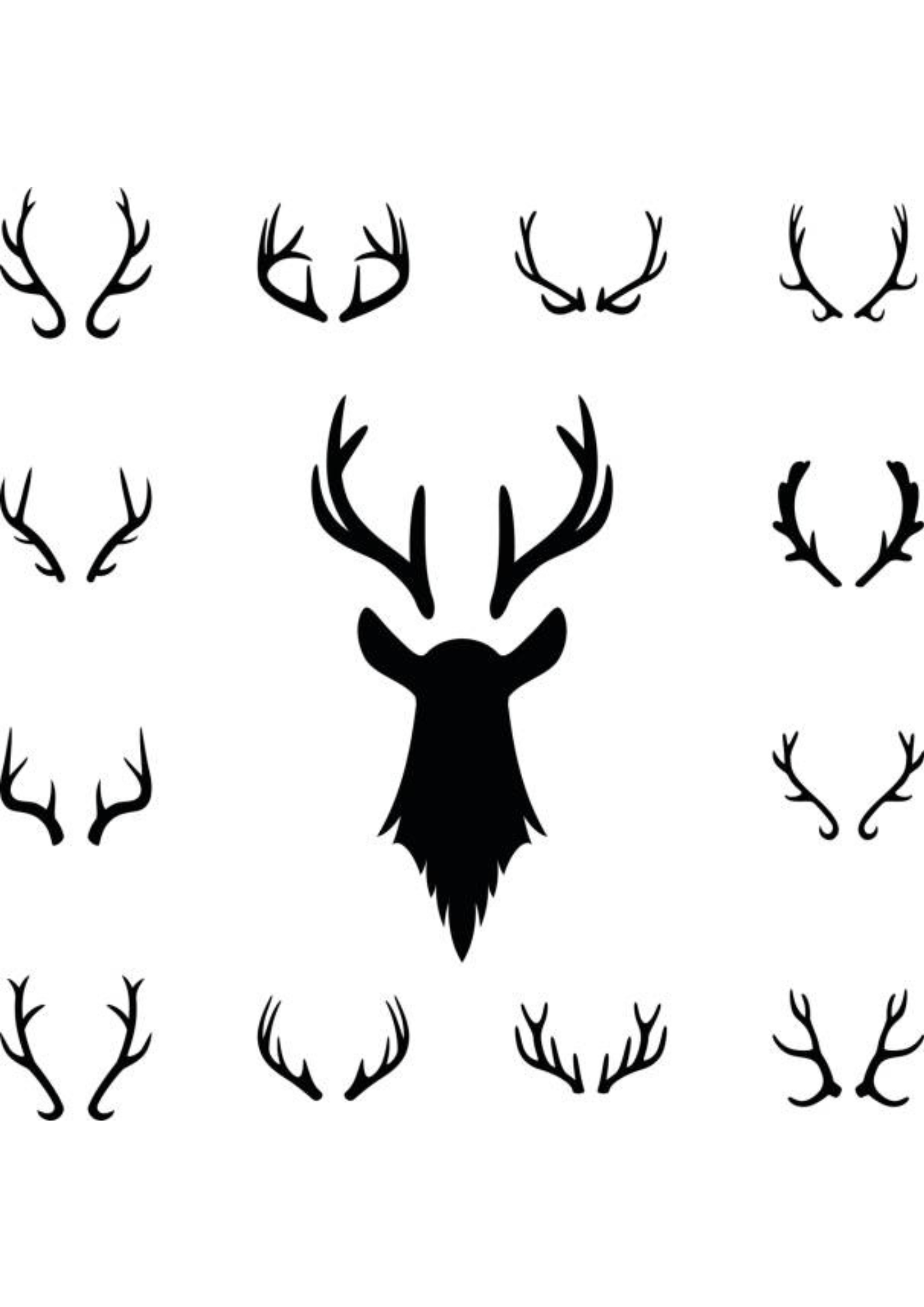 TeMaRo™ Deer Horns Tattoo Ideas