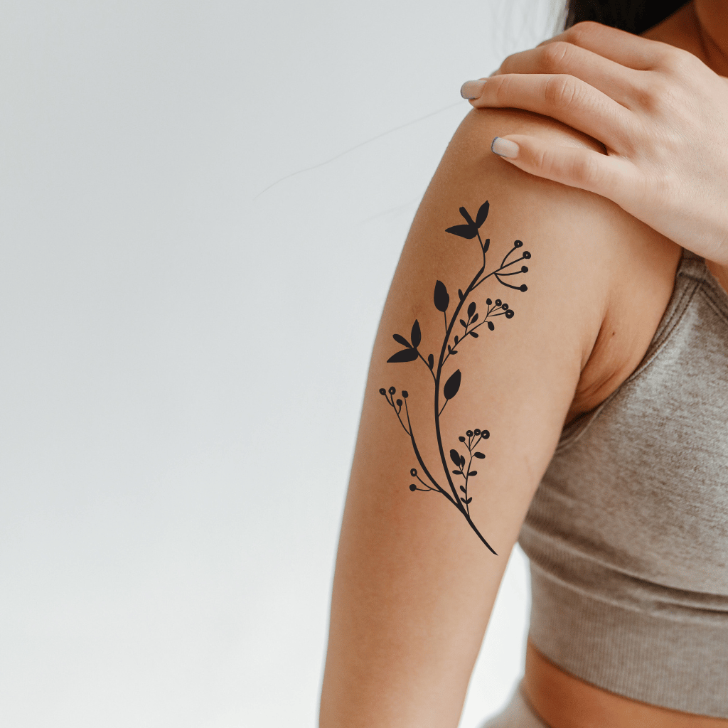 TeMaRo™ Floral Sleeve Tattoo