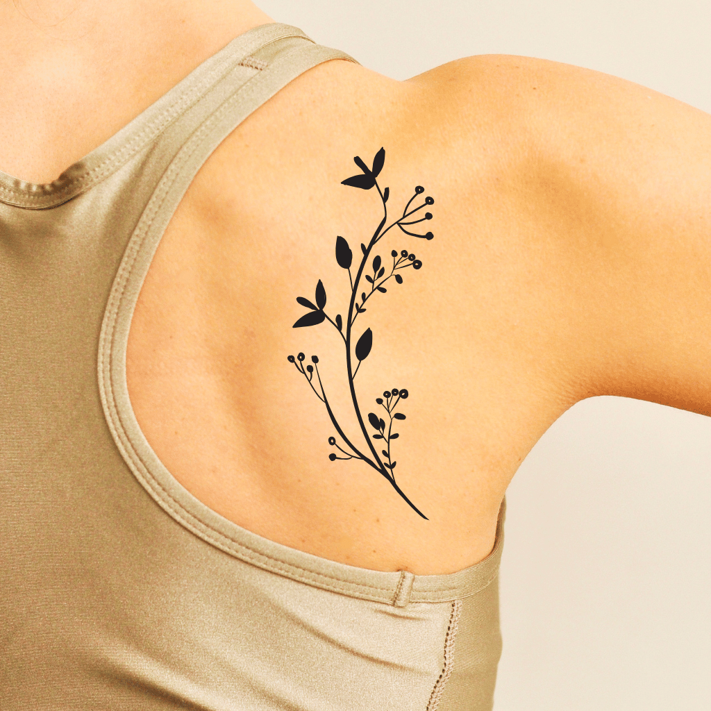 TeMaRo™ Floral Sleeve Tattoo