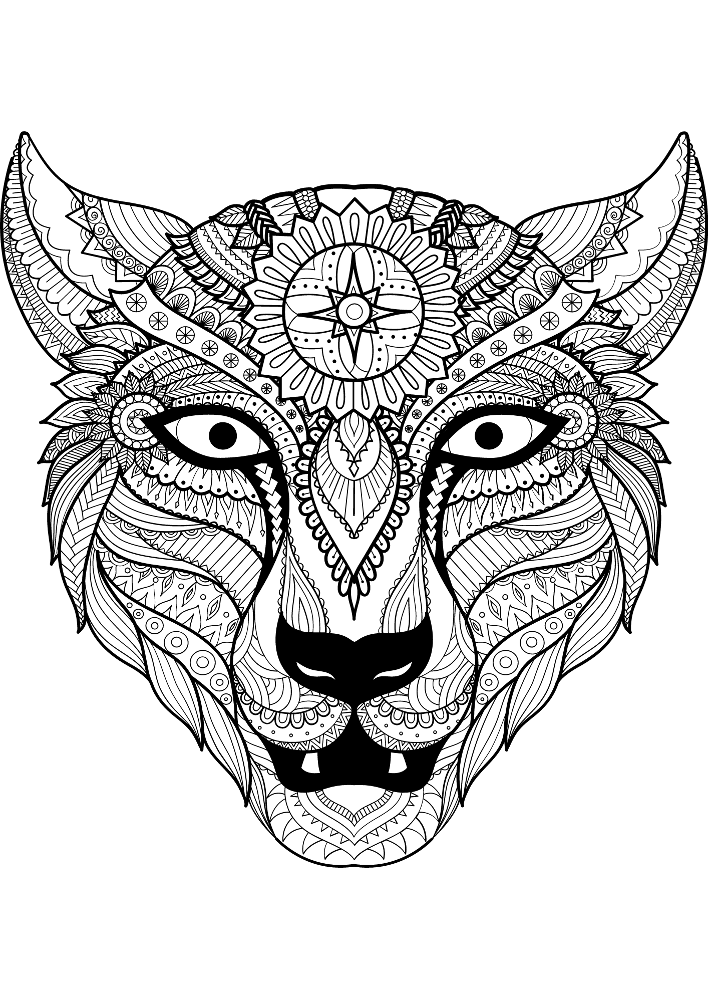 TeMaRo™ Leopard Tribal Tattoo