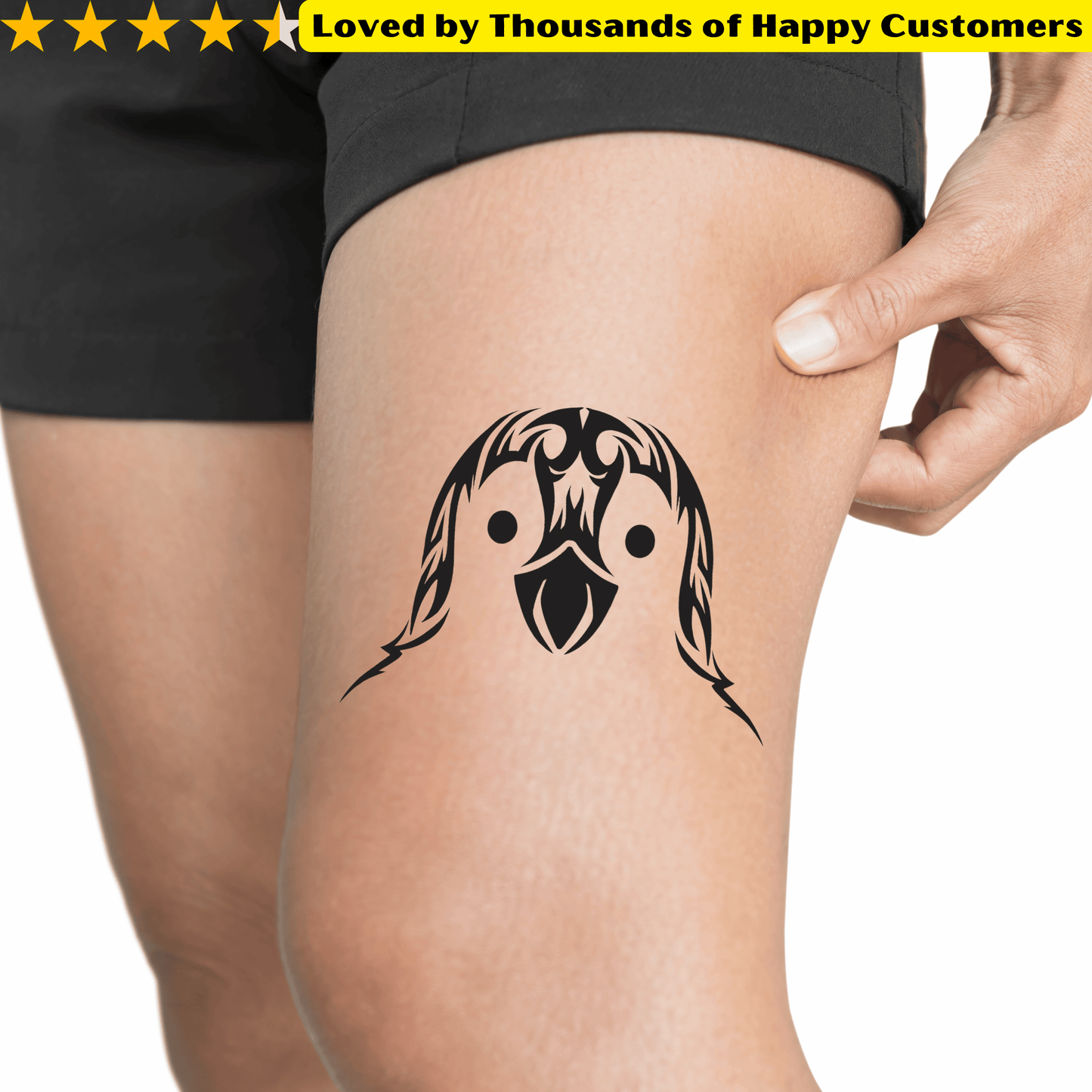 TeMaRo™ Penguin Temporary Tattoos South Africa