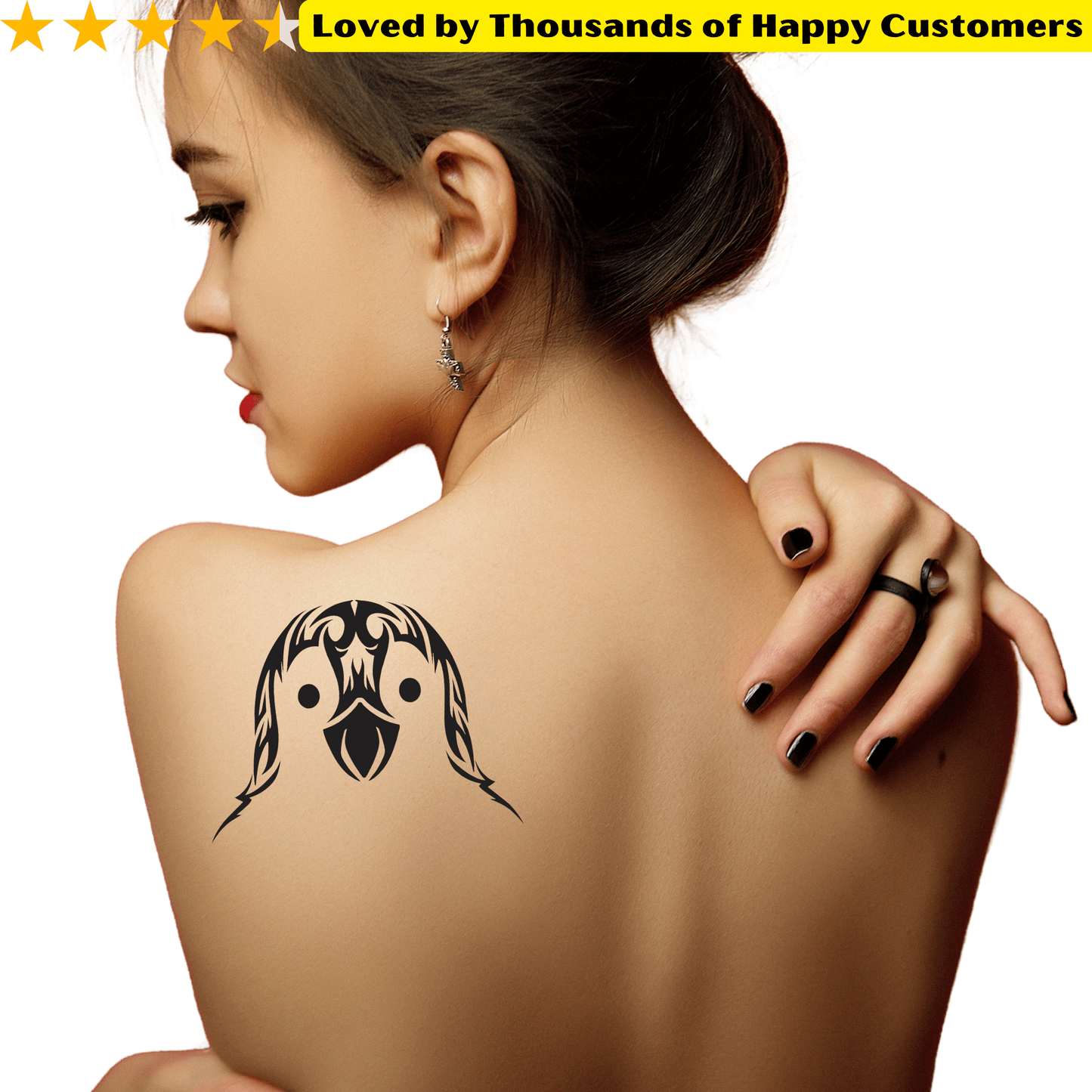 TeMaRo™ Penguin Temporary Tattoos South Africa