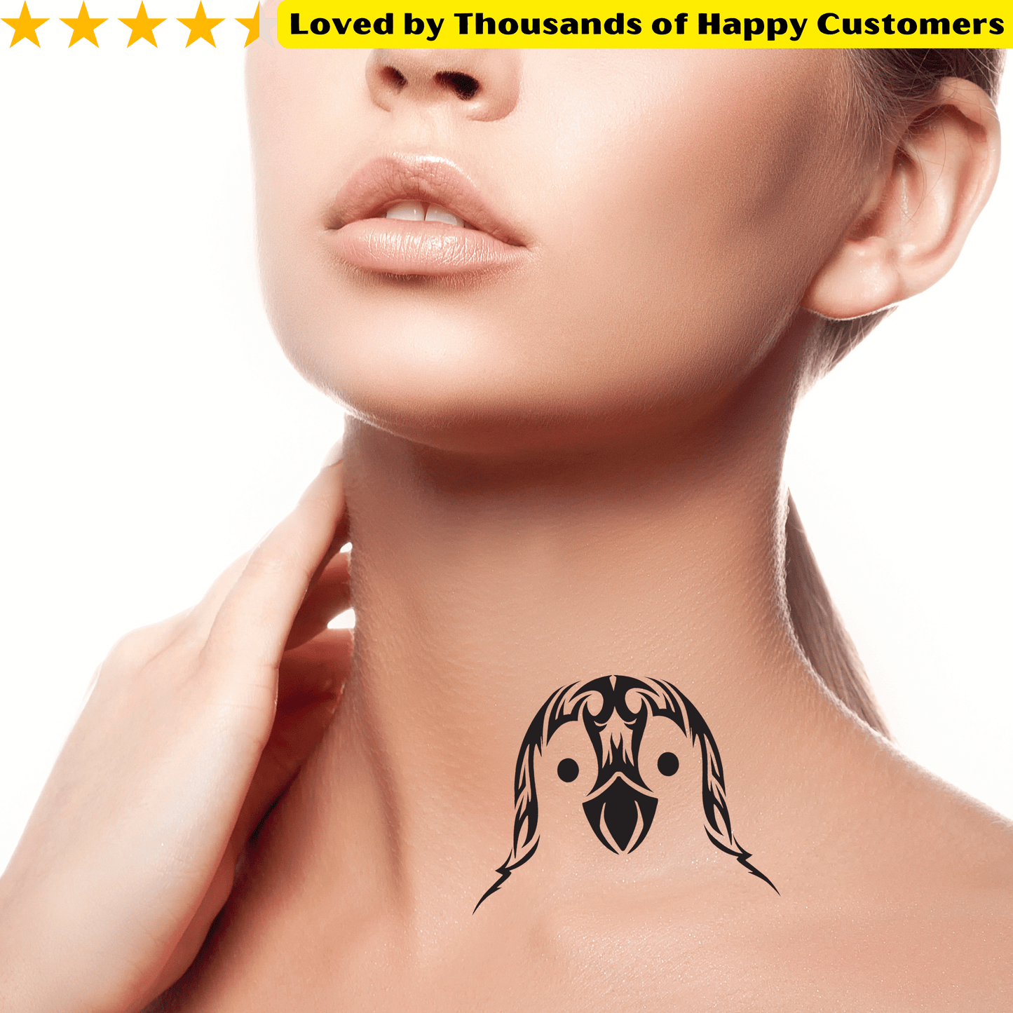 TeMaRo™ Penguin Temporary Tattoos South Africa
