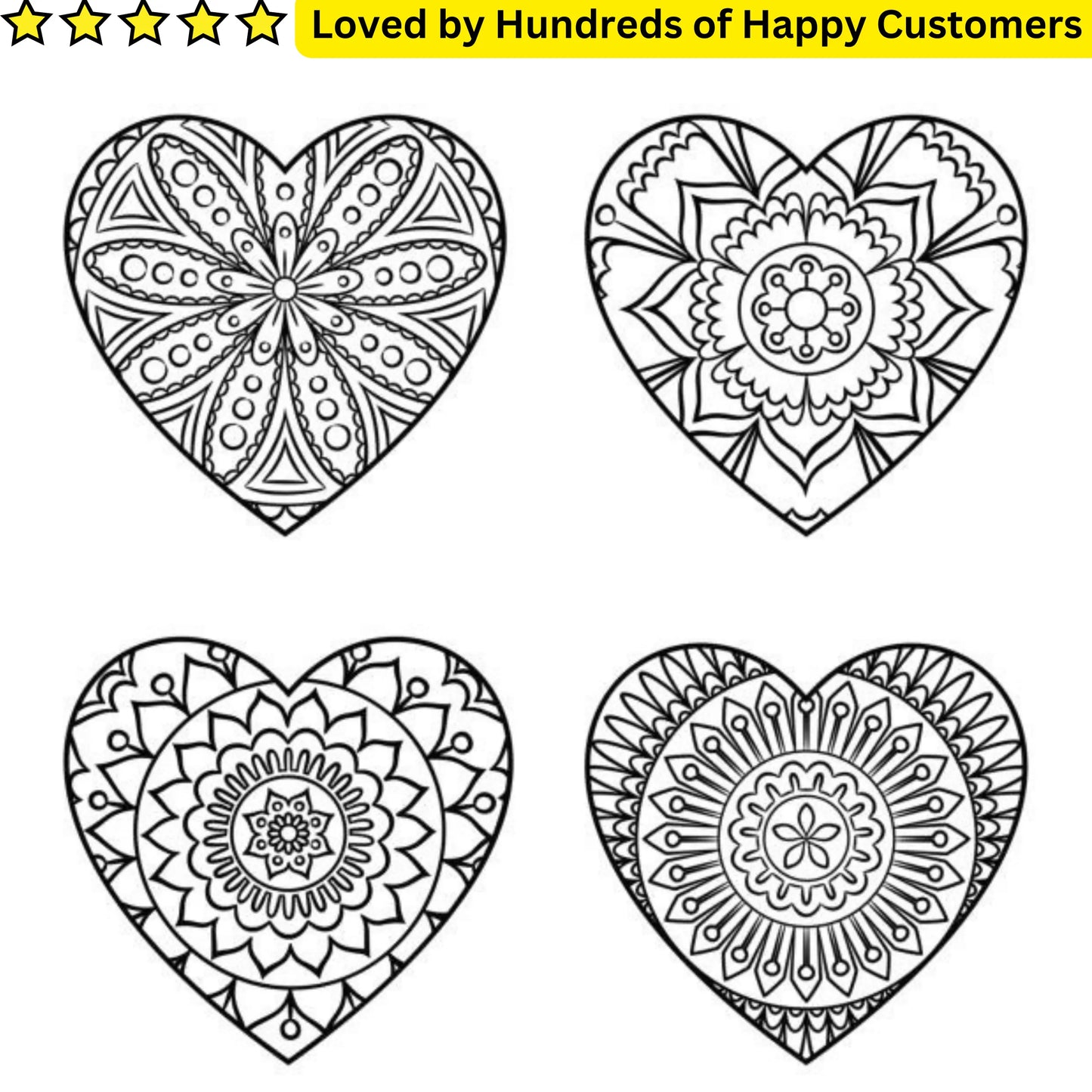 Temporary Tattoos Johannesburg With Tribal Hearts