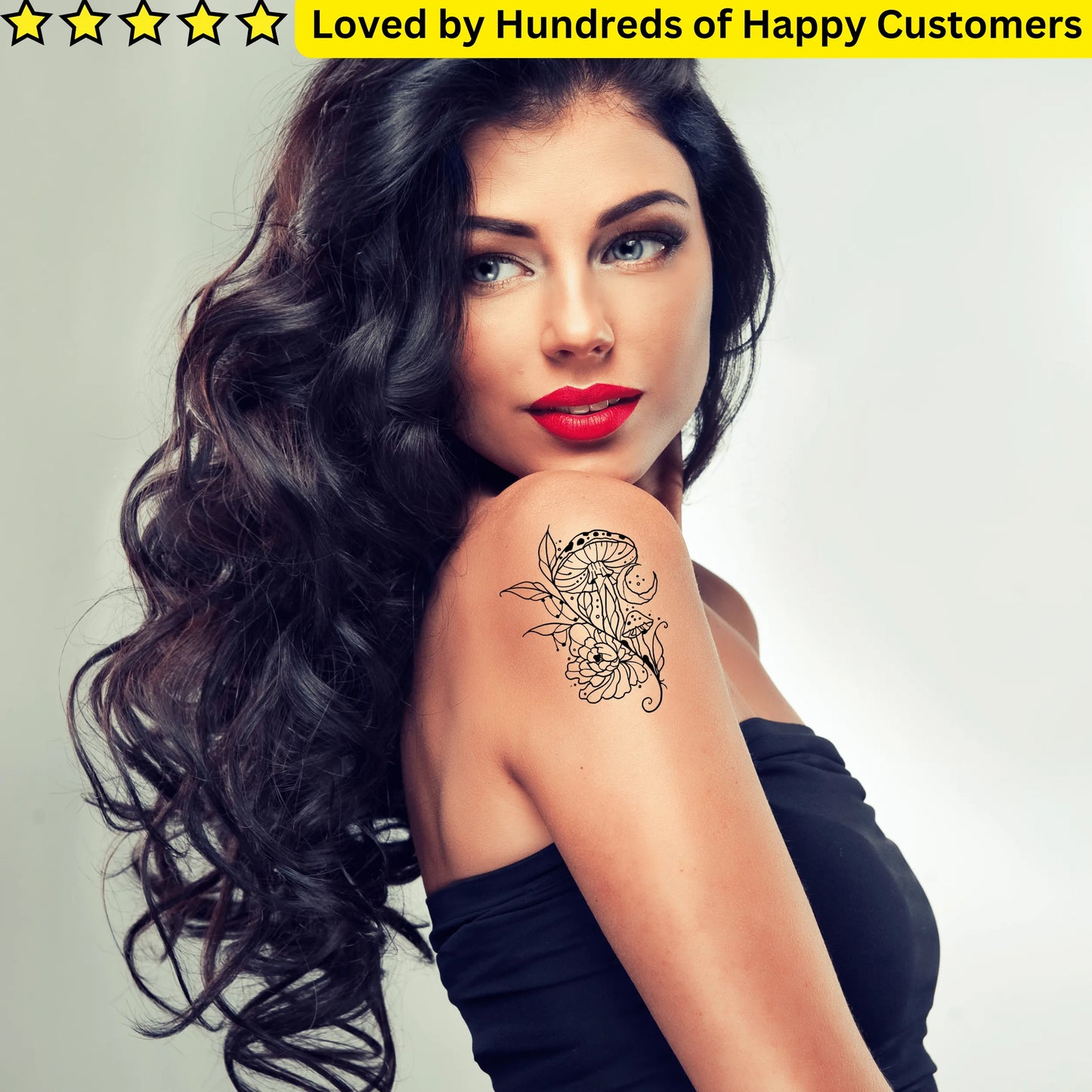 Henna Tattoos Johannesburg - Floral Mushroom