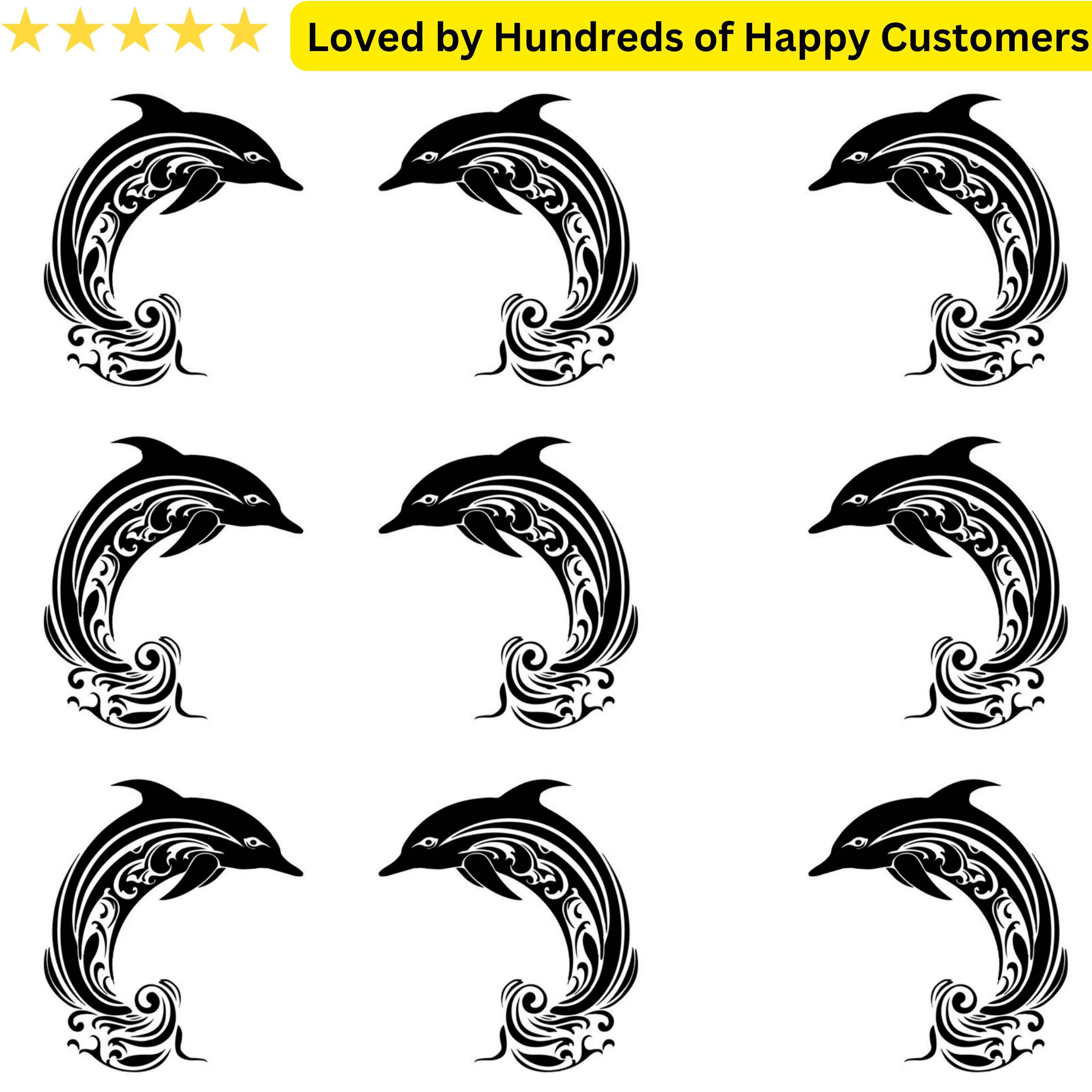 Dolphin Non Permanent Tattoos Near Me– Stunning & No Commitment