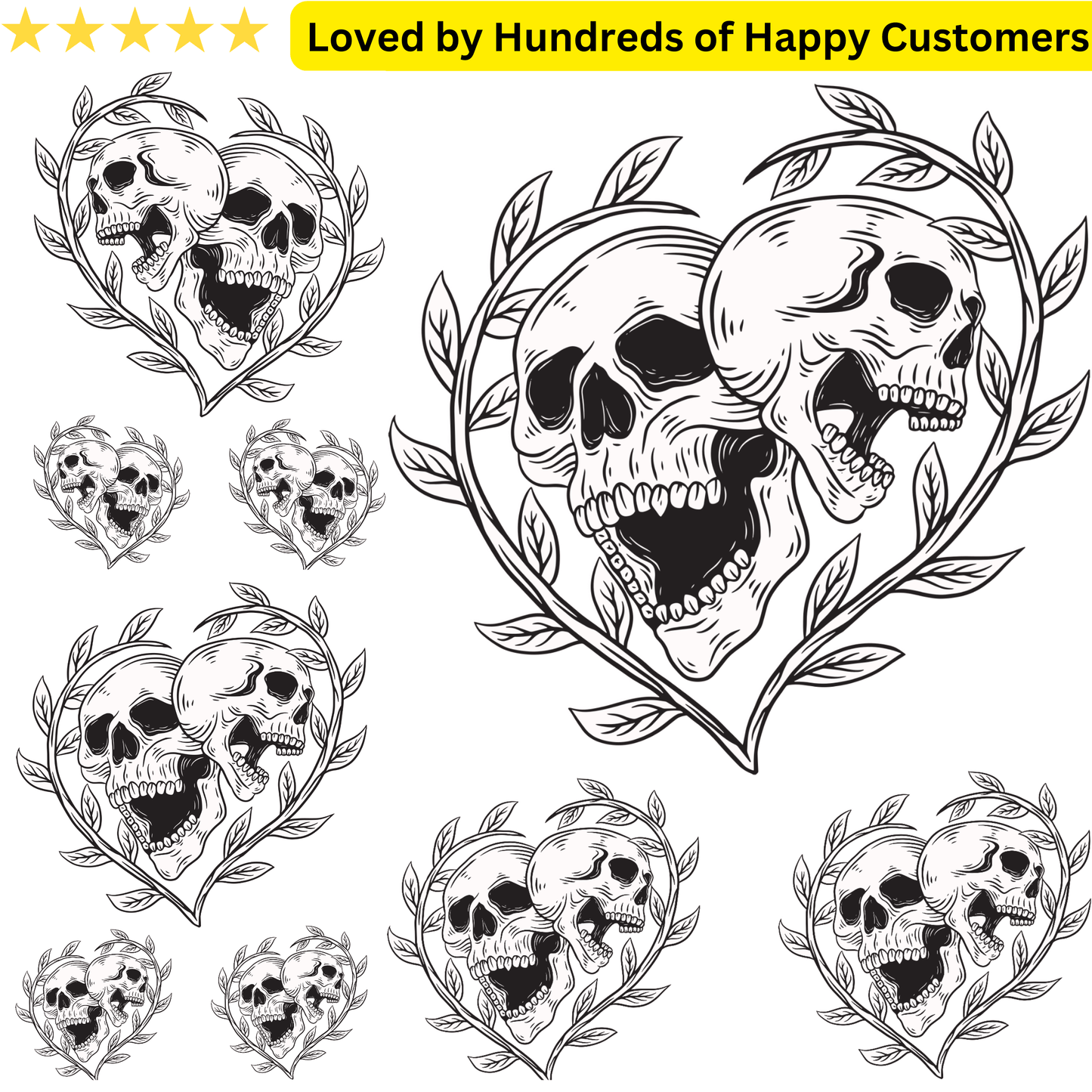 Halloween Tattoos Sticker