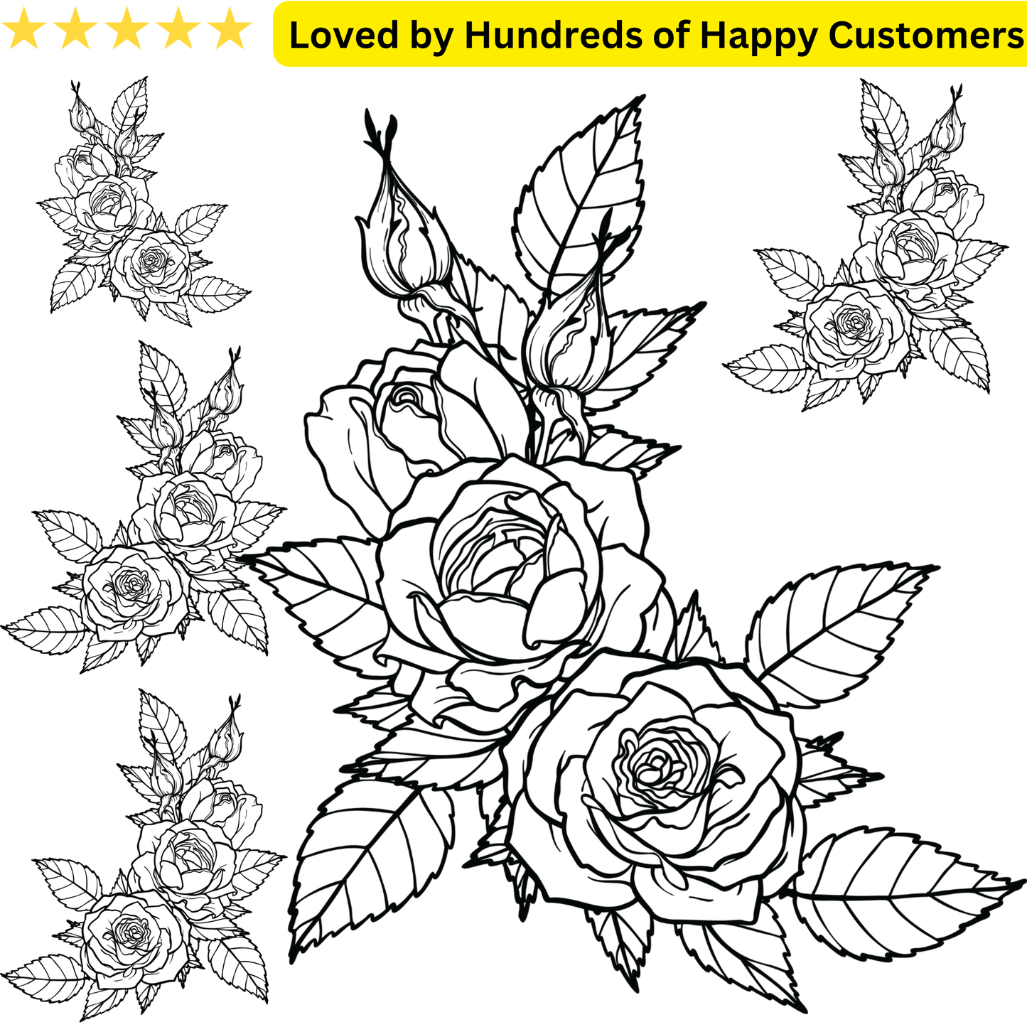 Rose Tattoo Chest