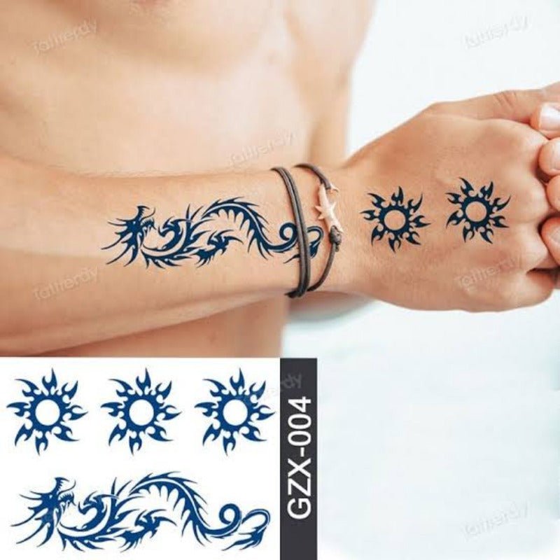 Temporary Dragon Tattoo Stickers – TeMaRo™