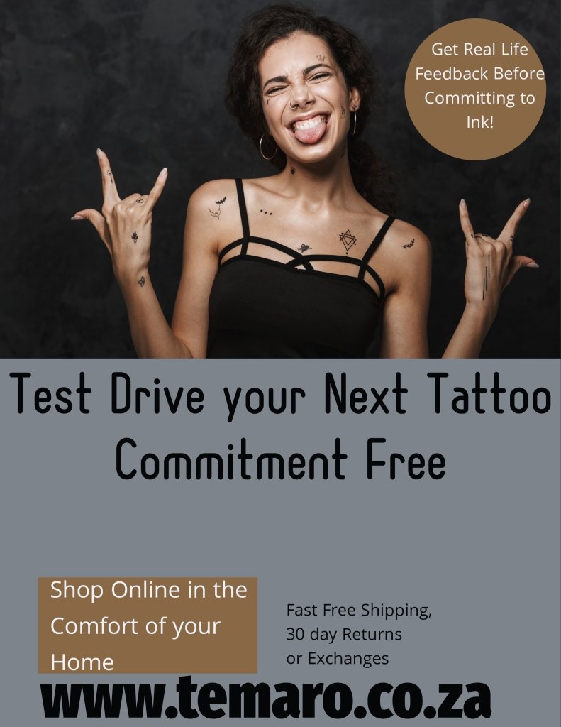 Boost Your Brand Awareness and Engagement with Custom Fake Tattoo Stickers - TeMaRo™