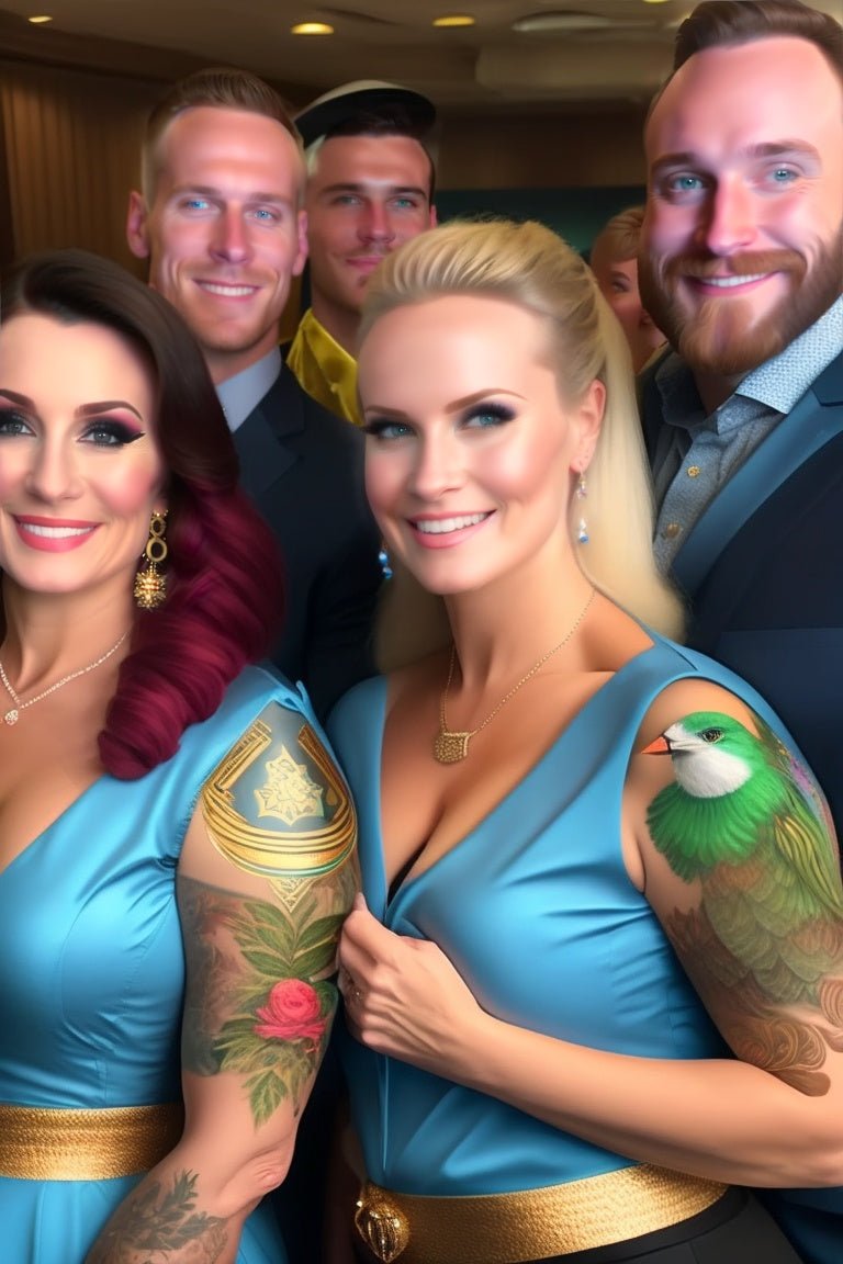 Dressup Parties and Events: Add Some Unique Flair with TeMaRo Temporary Tattoos - TeMaRo™