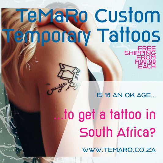 Is 16 an OK Age to Get a Tattoo in South Africa? - TeMaRo™