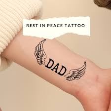 Personalised Temporary Tattoos for Funeral - TeMaRo™
