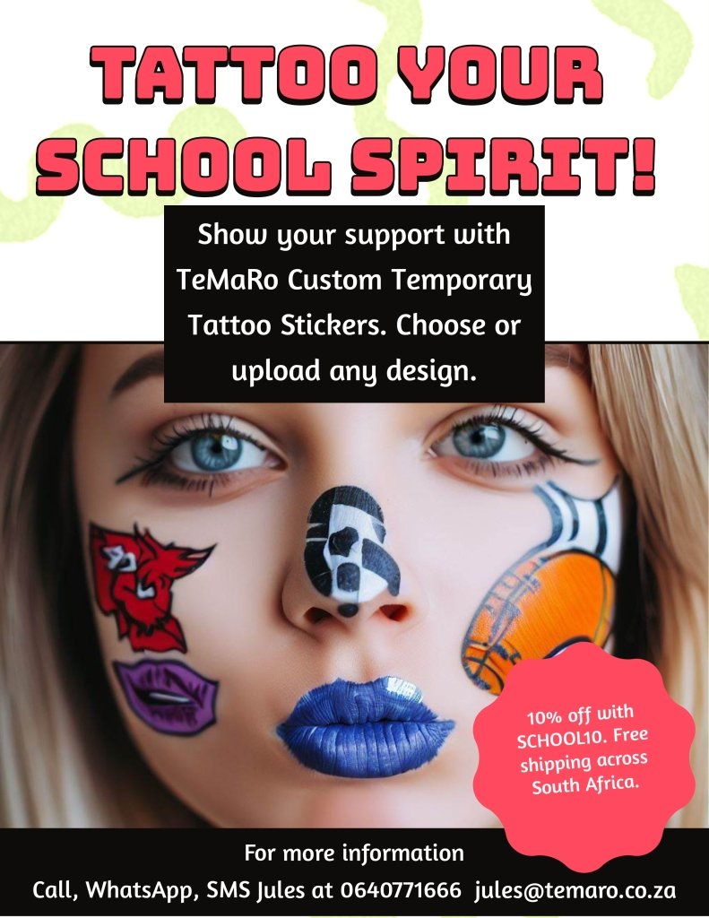 So what ink is used for these Temporary Tattoos? - TeMaRo™