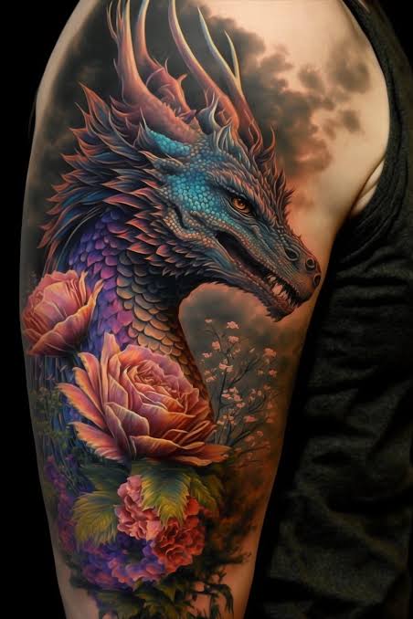 Temporary Dragon Tattoo Stickers - TeMaRo™