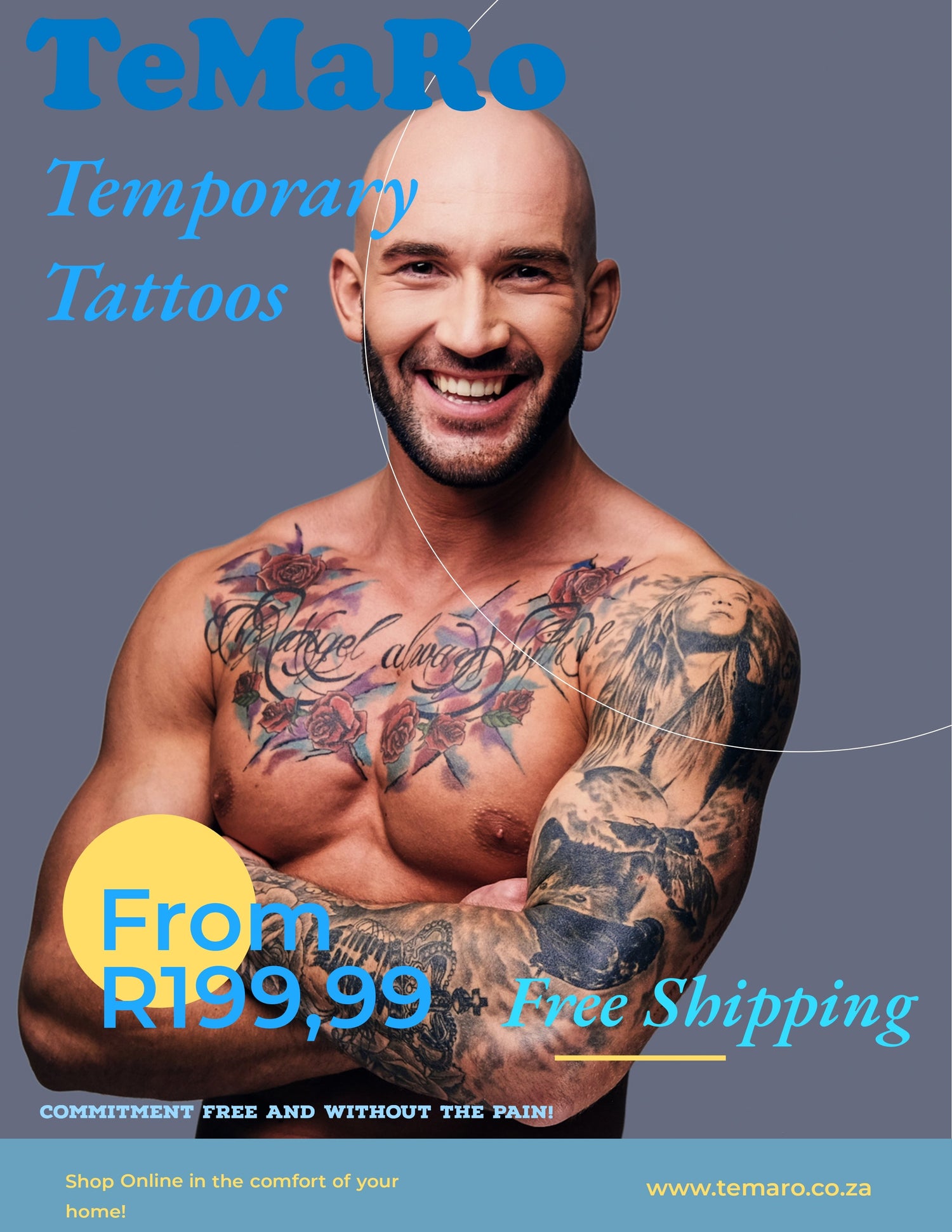 Show Your Creativity with TeMaRo Custom Temporary Tattoos Best Sellers! - TeMaRo