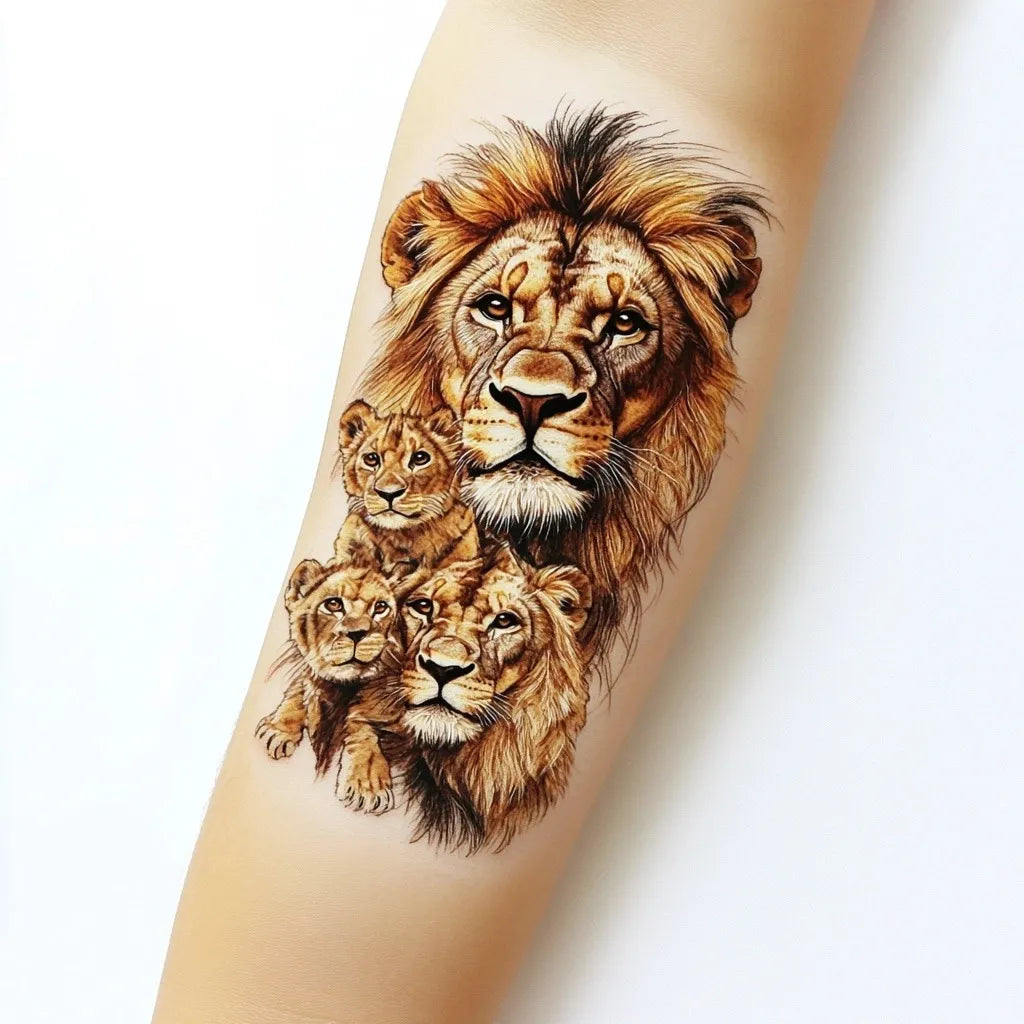 temporary tattoos with animals 