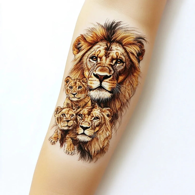 temporary tattoos with animals 