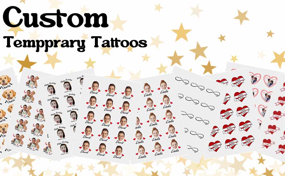 Print Temporary Tattoo Custom for your Next Event