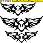Cool Tribal Tattoo Wings
