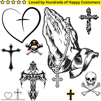 Cross Tattoo: Bold Faith, No Commitment